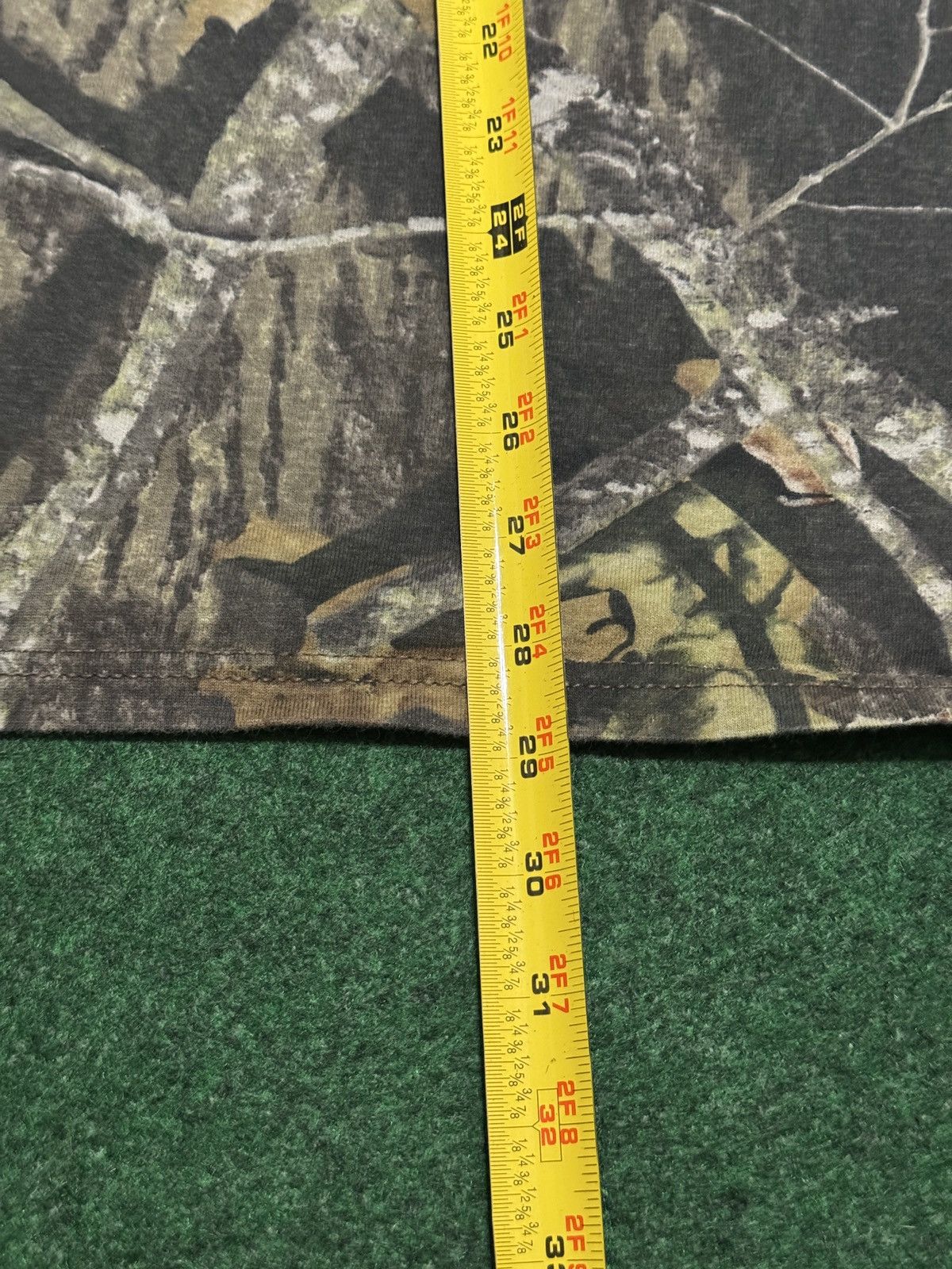 Mossy Oaks Y2K Mossy Oak Camo Pocket Tee Baggy Hip Hop Skater T Shirt Size US L / EU 52-54 / 3 - 8 Thumbnail