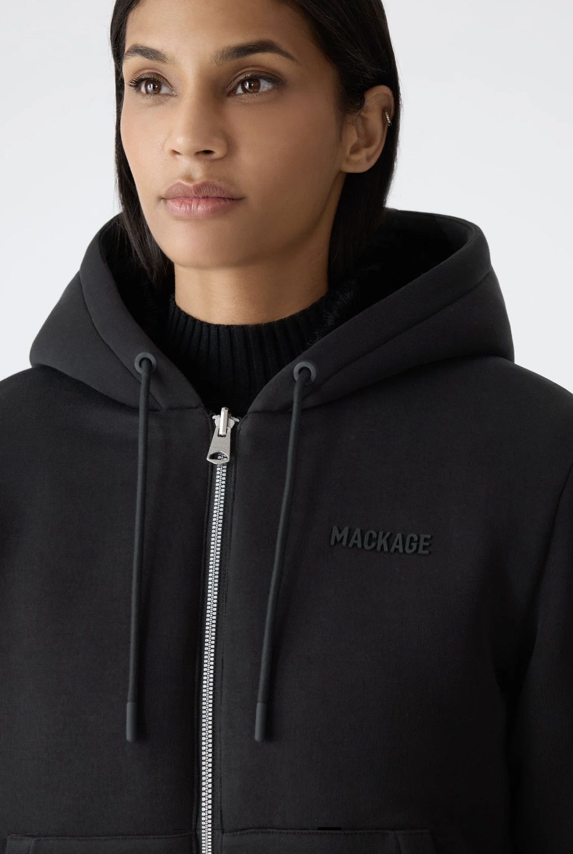 Mackage Mackage GWENDAL Reversible Faux Fur Hoodie NWT Size L / US 10 / IT 46 - 13 Thumbnail