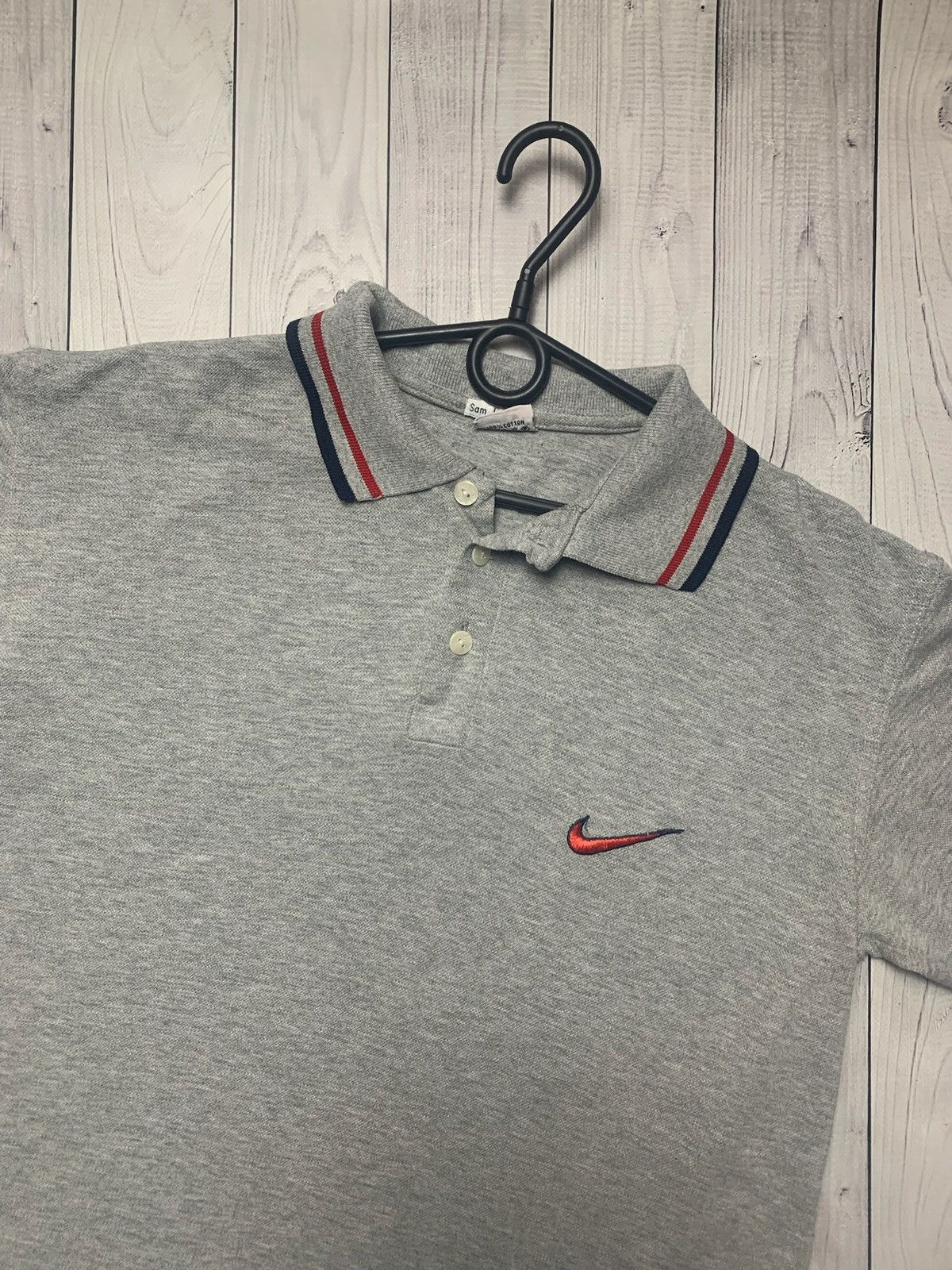 Nike × Vintage Vintage Nike polo logo size M Size US M / EU 48-50 / 2 - 2 Thumbnail