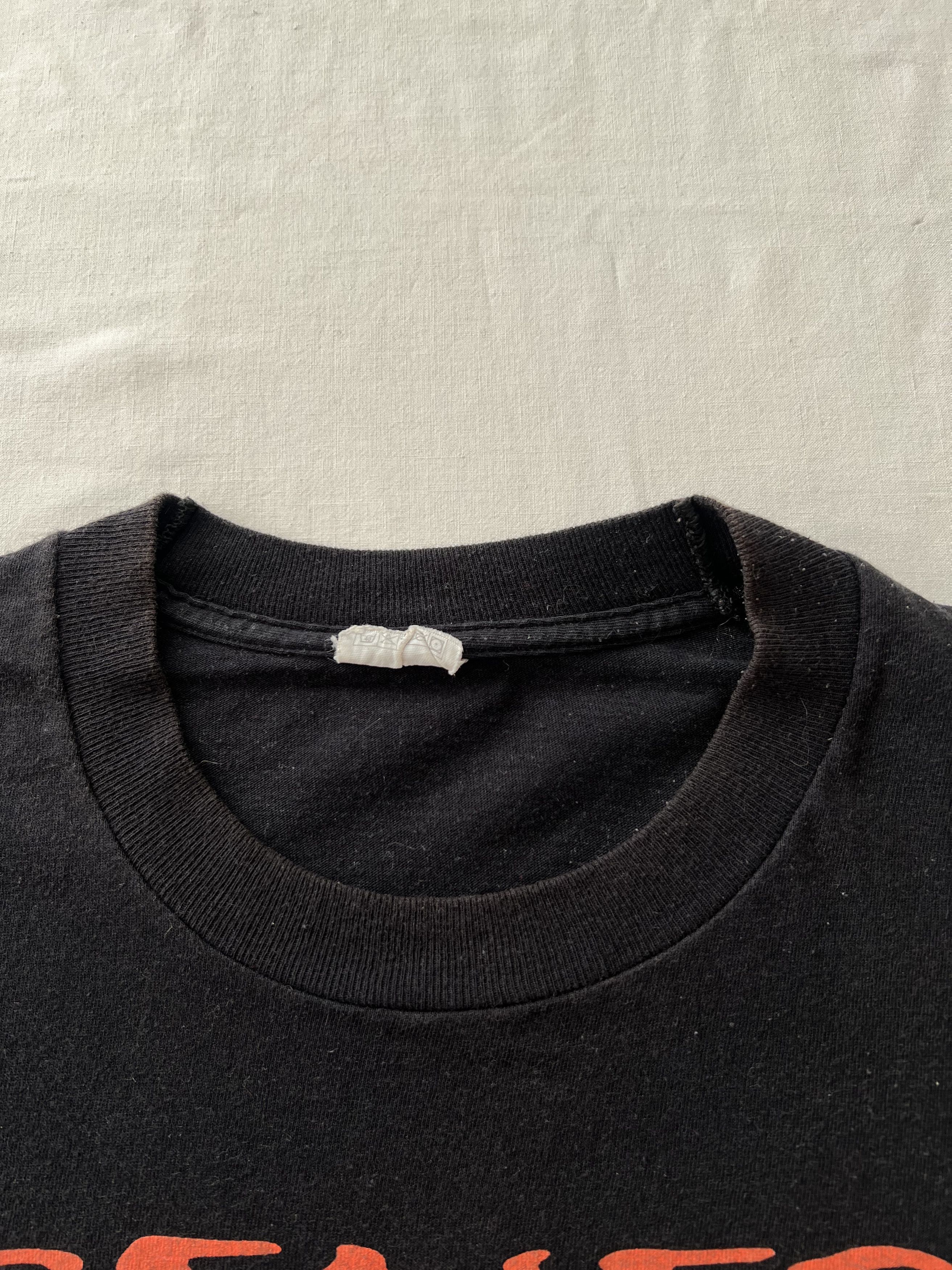 Band Tees × Vintage Vintage 1998 Genesis European Tour 98 Black Tee Size US XL / EU 56 / 4 - 10 Thumbnail