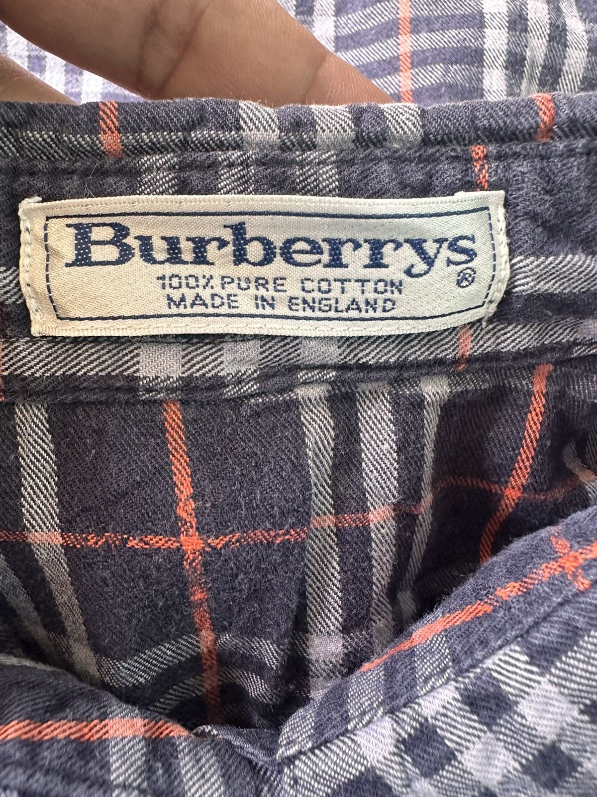 Burberry × Vintage Vintage Burberrys long sleeve shirt women Size M / US 6-8 / IT 42-44 - 6 Thumbnail