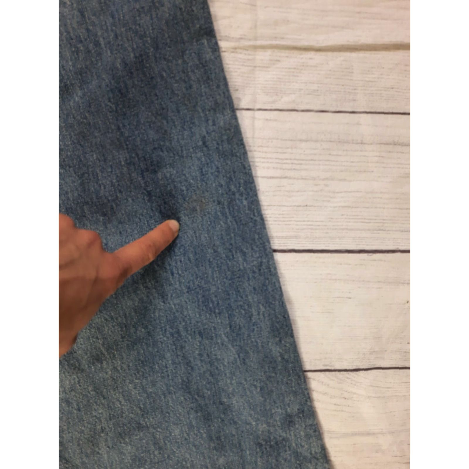 Levi's VINTAGE Levi's Hipster Flare Jeans Womens 28x30 Silver Tab 90s Denim Blue Cotton Jeans Size 28" / US 6 / IT 42 - 7 Thumbnail