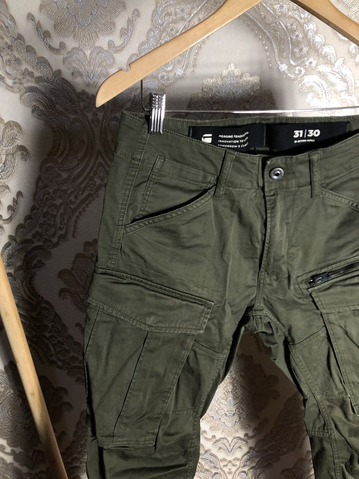 G-Star VERY RARE G STAR RAW MULTIPOCKET JAPAN STYLE PANTS Y2K 90s Size US 31 - 4 Thumbnail