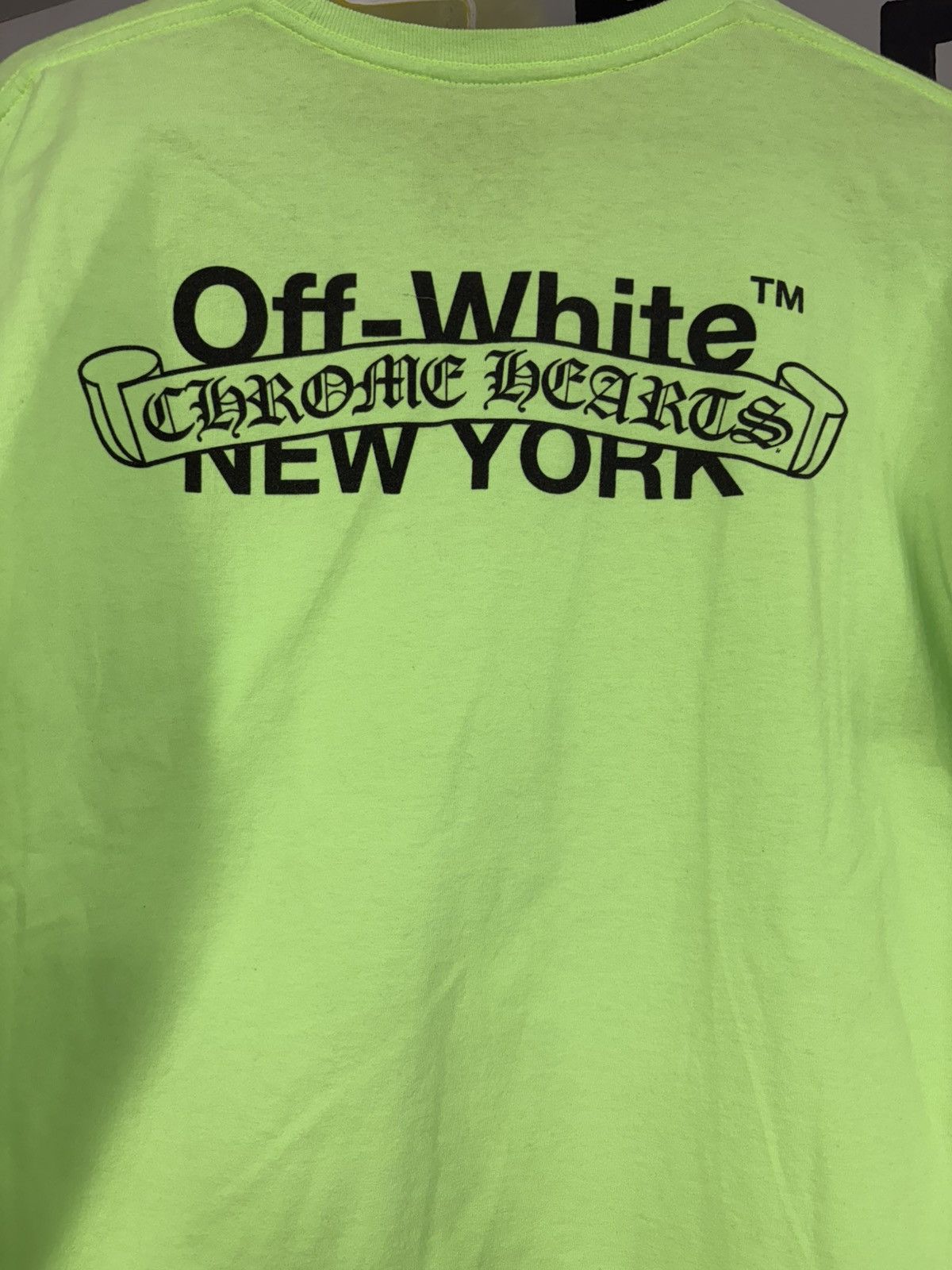 Chrome Hearts × Off-White Chrome Hearts x Off White Tee Neon Size US L / EU 52-54 / 3 - 4 Thumbnail