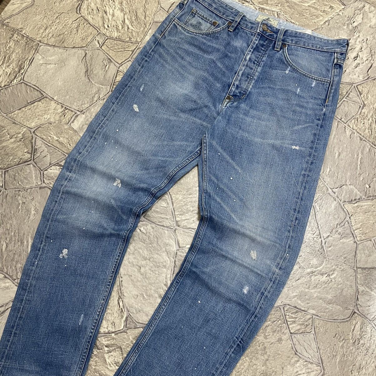Vivienne Westwood Vivienne Westwood Denim Jeans Big Logo Size US 32 / EU 48 - 10 Thumbnail
