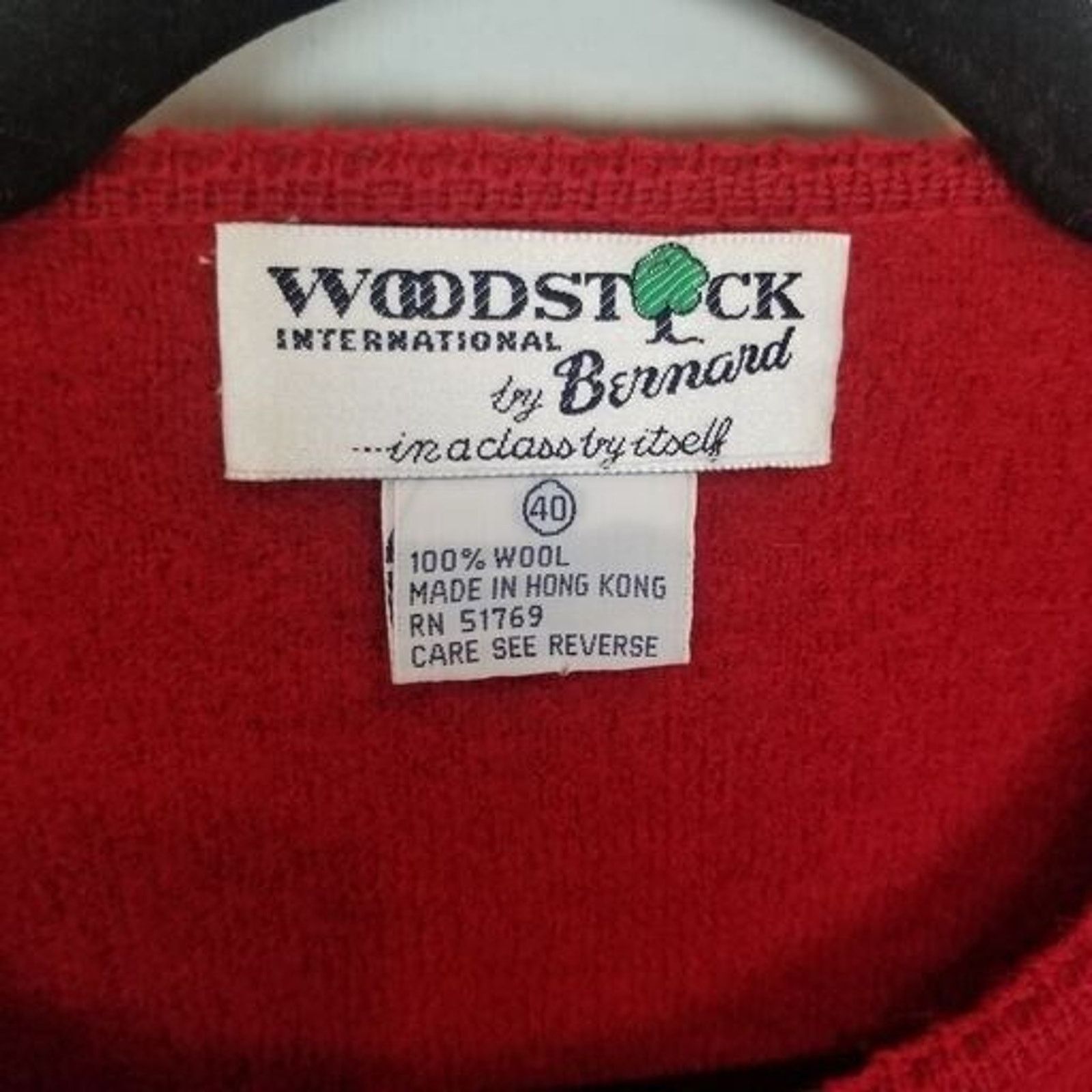 Vintage Vintage Woodstock by Bernard Sweater Womens Large Cardigan Size L / US 10 / IT 46 - 6 Thumbnail