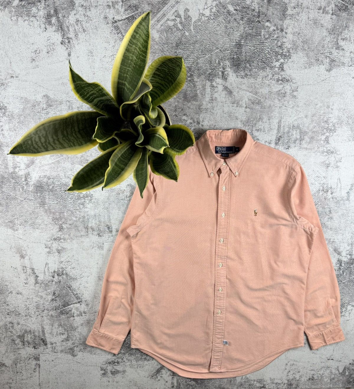 Polo Ralph Lauren Polo Ralph Lauren Basic Blank 90S Longsleeve Button Shirt Size US L / EU 52-54 / 3 - 1 Thumbnail