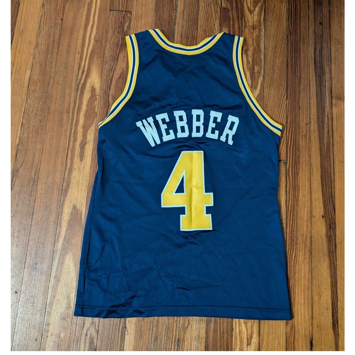 Champion Champion VTG Chris Weber Mens 40 Golden State Warriors Size US L / EU 52-54 / 3 - 2 Thumbnail
