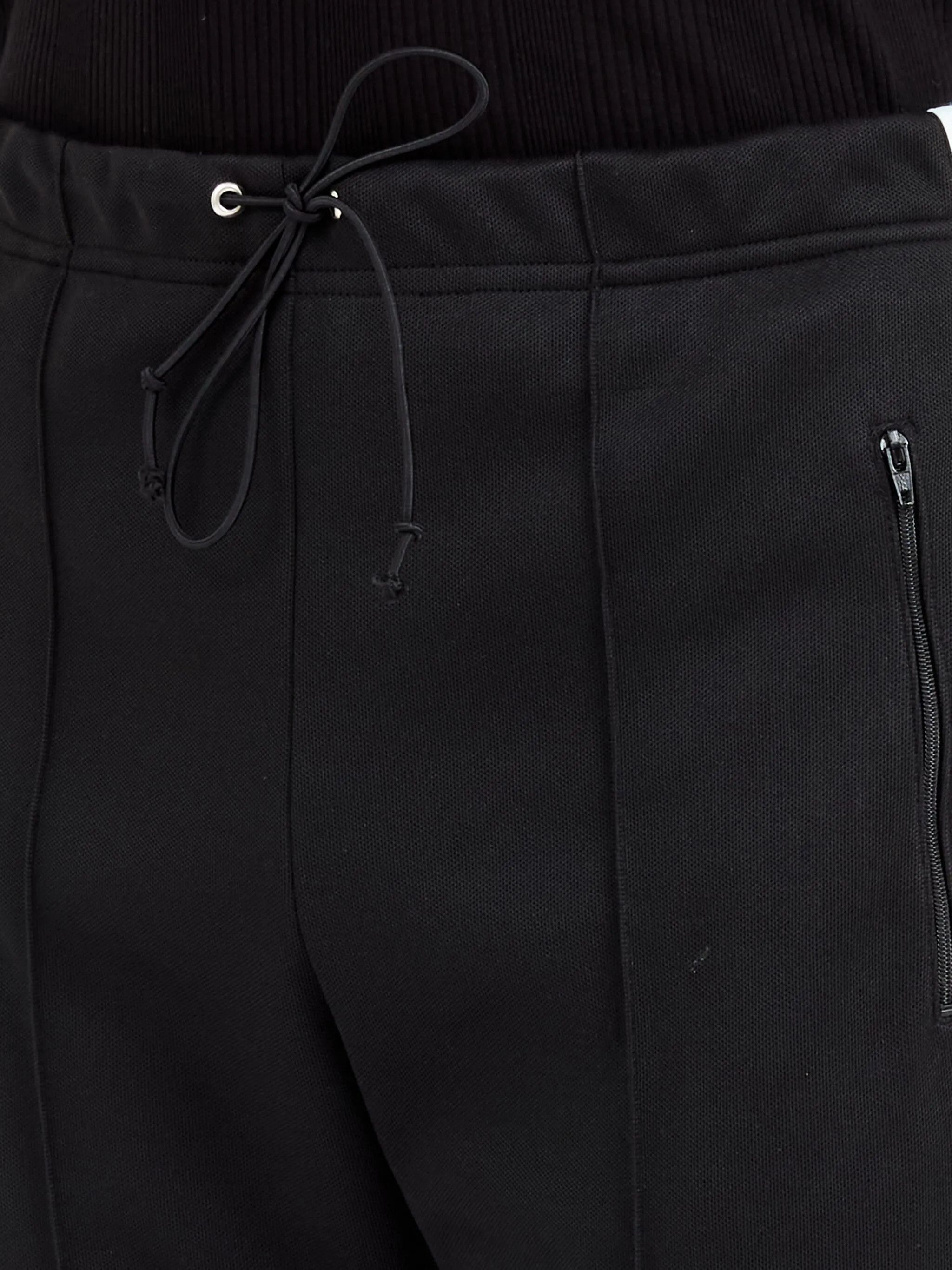 Maison Margiela o1w1db10126 Four Stitch Logo Track Pant in Black Size US 32 / EU 48 - 7 Thumbnail
