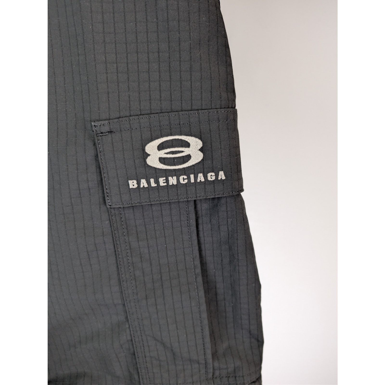 Balenciaga o1rshd1 Light Cargo Pants in Black Size US 32 / EU 48 - 7 Thumbnail