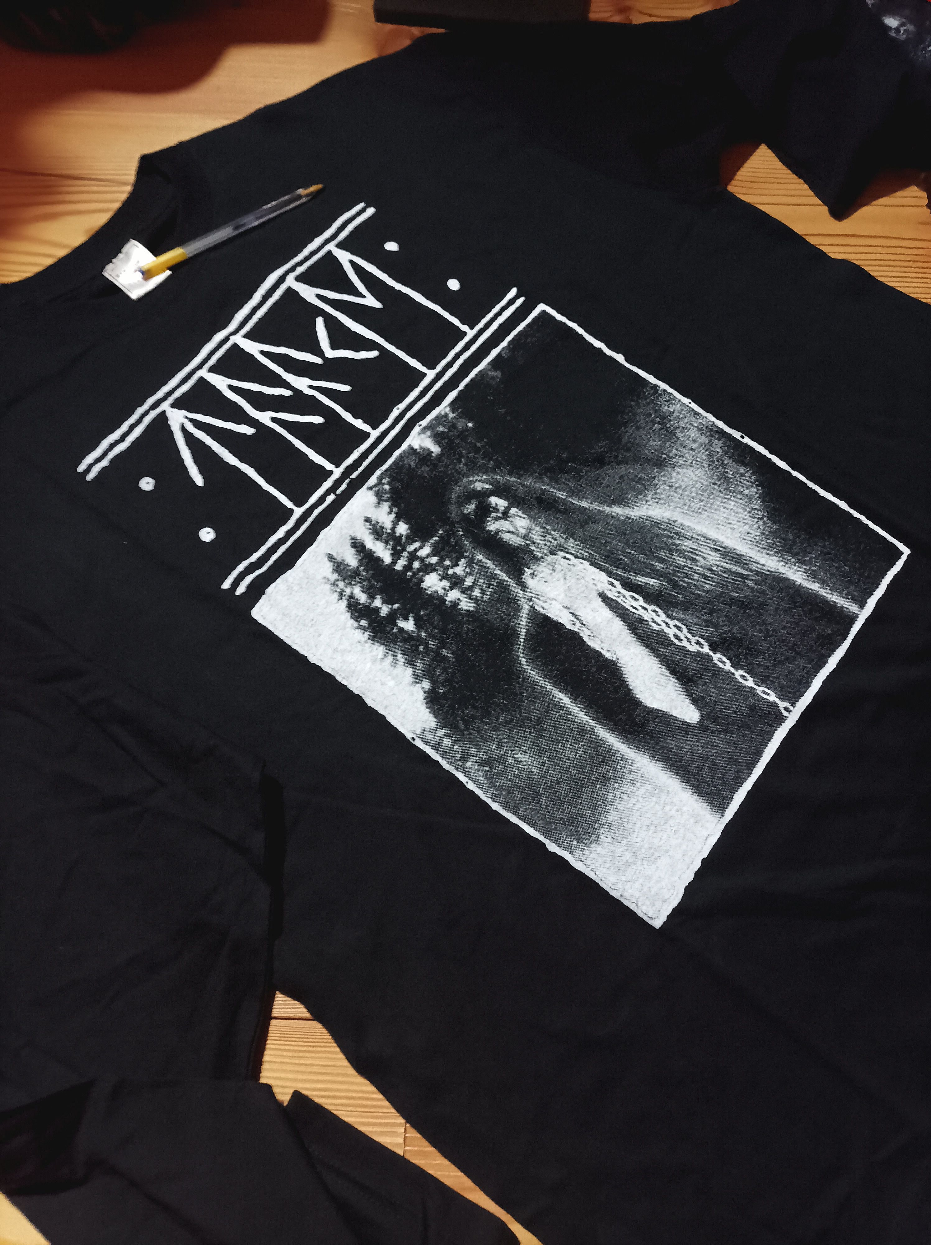 Vintage Taake Over Bjoergvin graater himmerik Size US XL / EU 56 / 4 - 4 Thumbnail