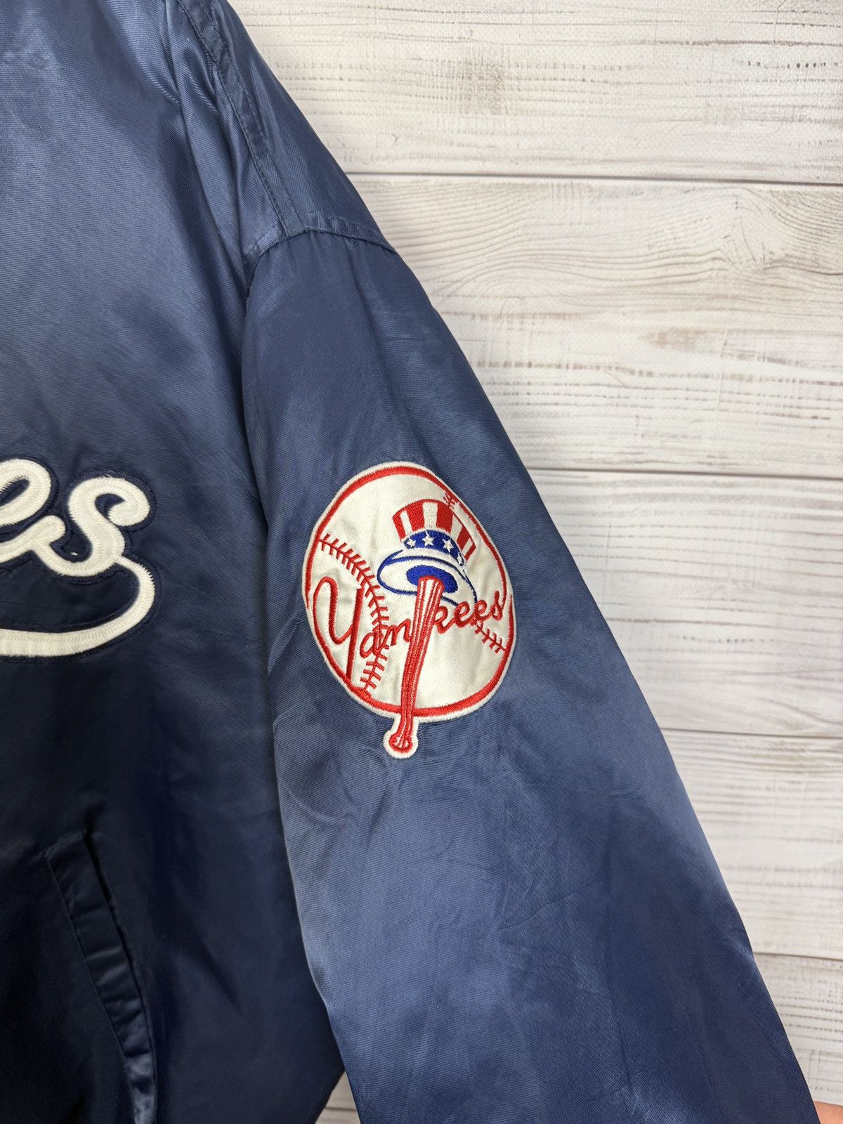 New York Yankees Vintage Starter New York Yankees MLB Jacket Size US XL / EU 56 / 4 - 4 Thumbnail