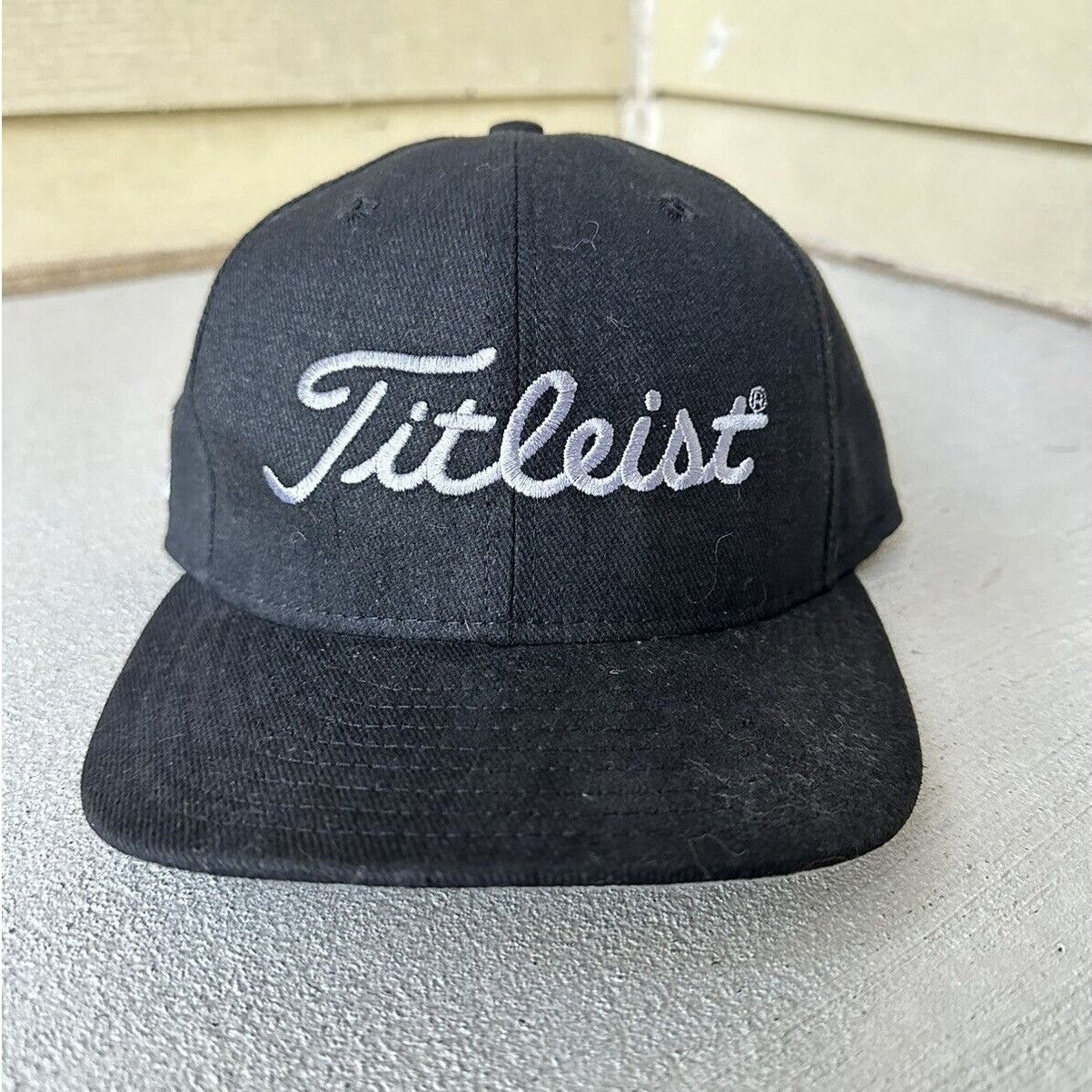 New Era Titleist FJ New Era Pro Model Wool Hat Vintage USA 7 3/8 Size ONE SIZE - 1 Thumbnail