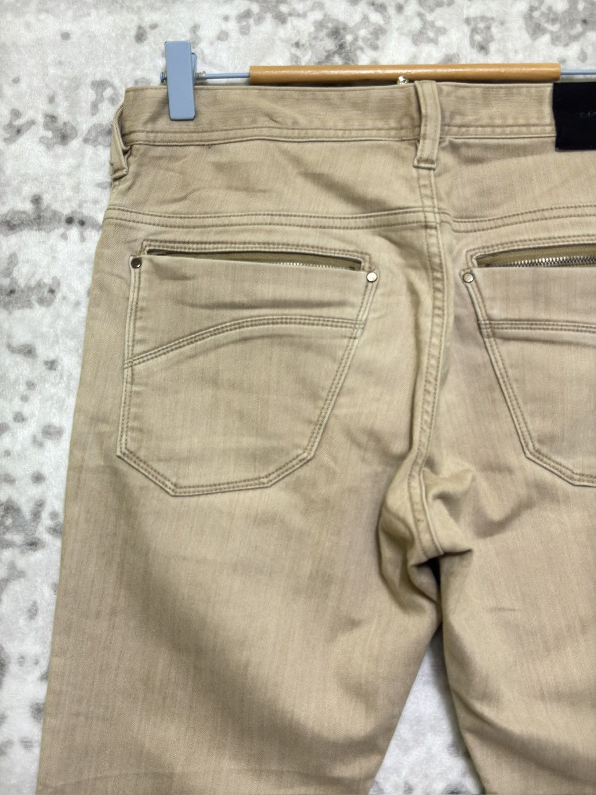 Japanese Brand Vintage BACK NUMBER Zipper Bush Pants Size US 30 / EU 46 - 8 Thumbnail