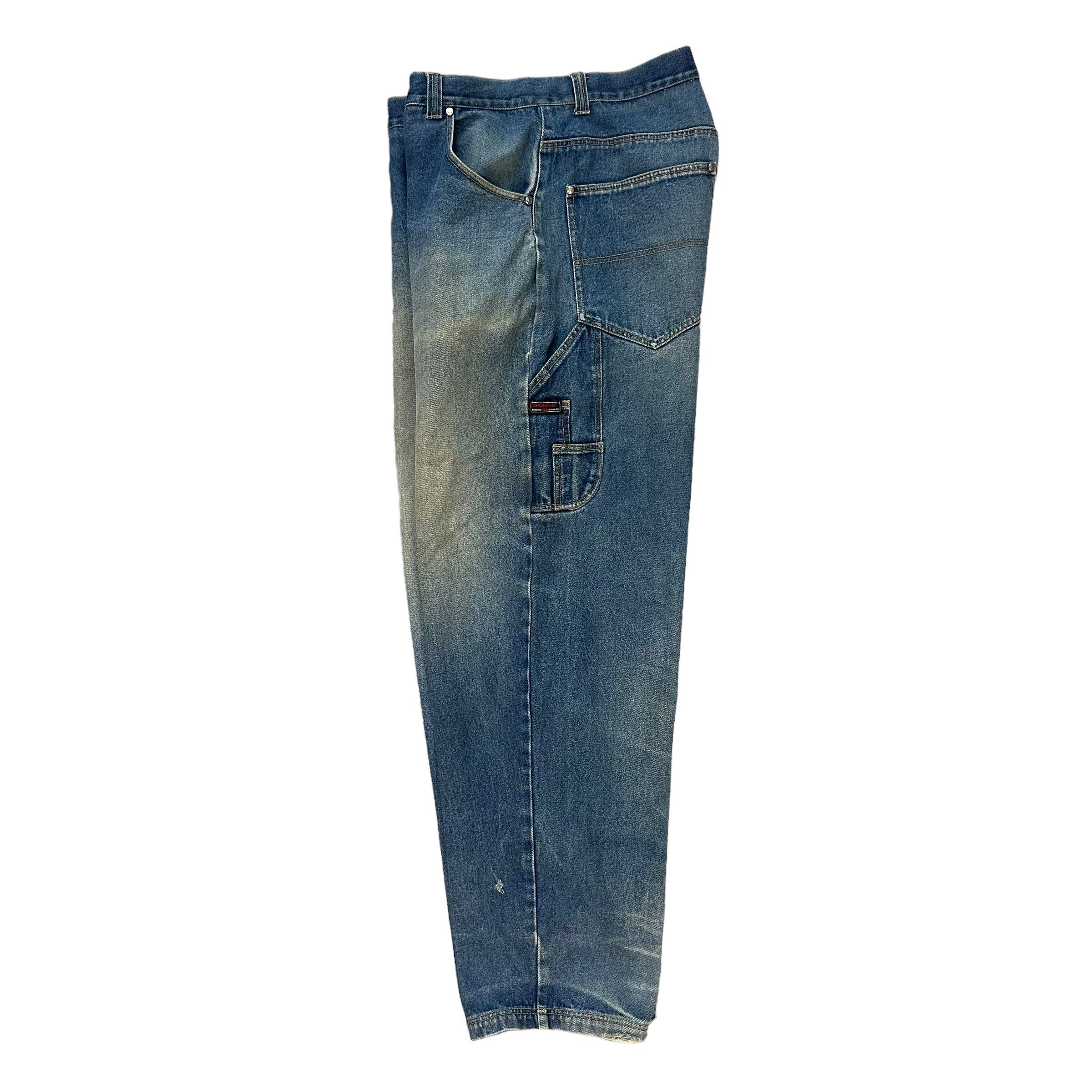 Japanese Brand KNOCKOUT SPORTSWEAR DENIM PANT #8102-203 Size US 35 - 1 Thumbnail