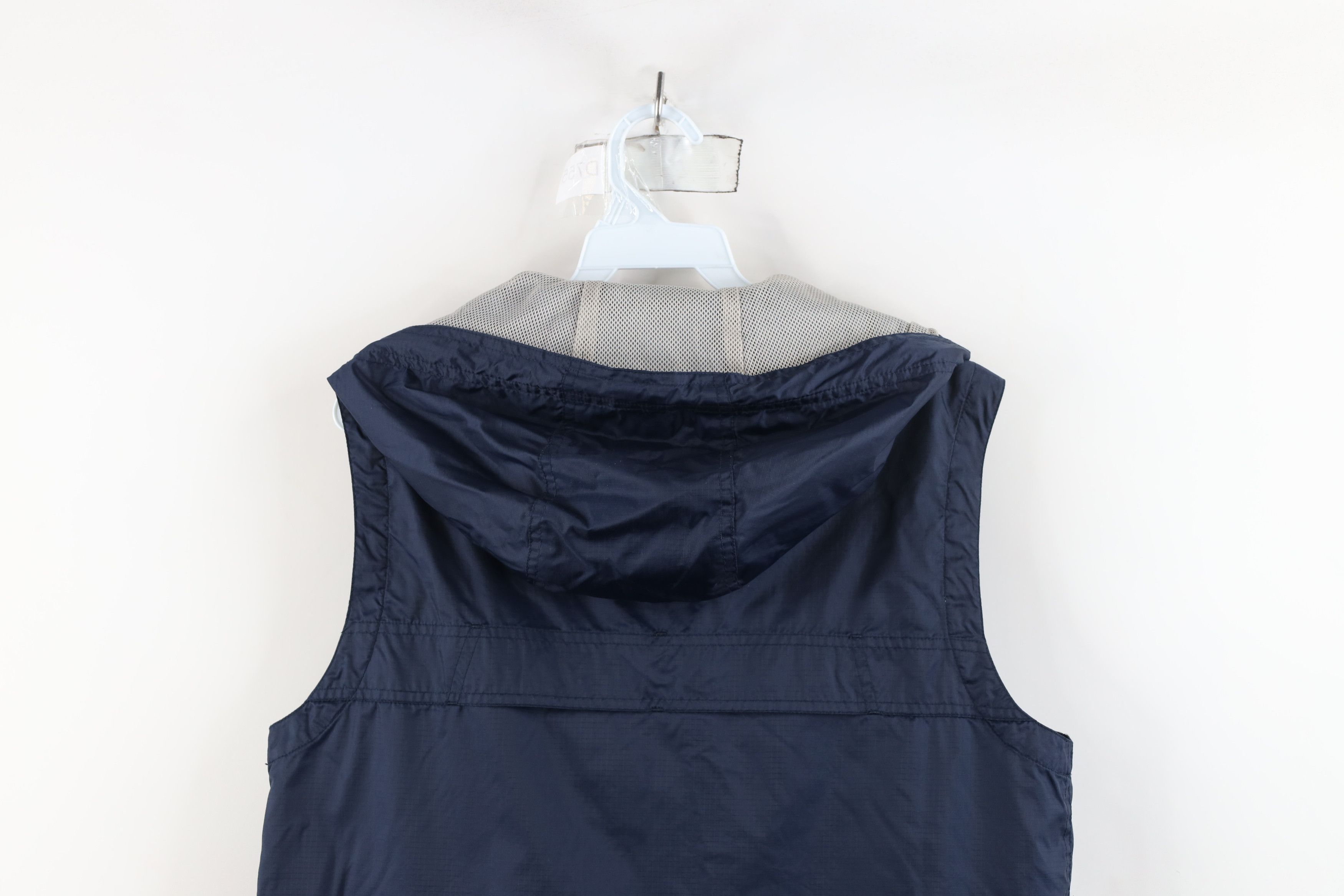 Gap × Vintage Vintage Y2K 2000 Gap Hooded Windbreaker Vest Jacket Size US XS / EU 42 / 0 - 12 Thumbnail