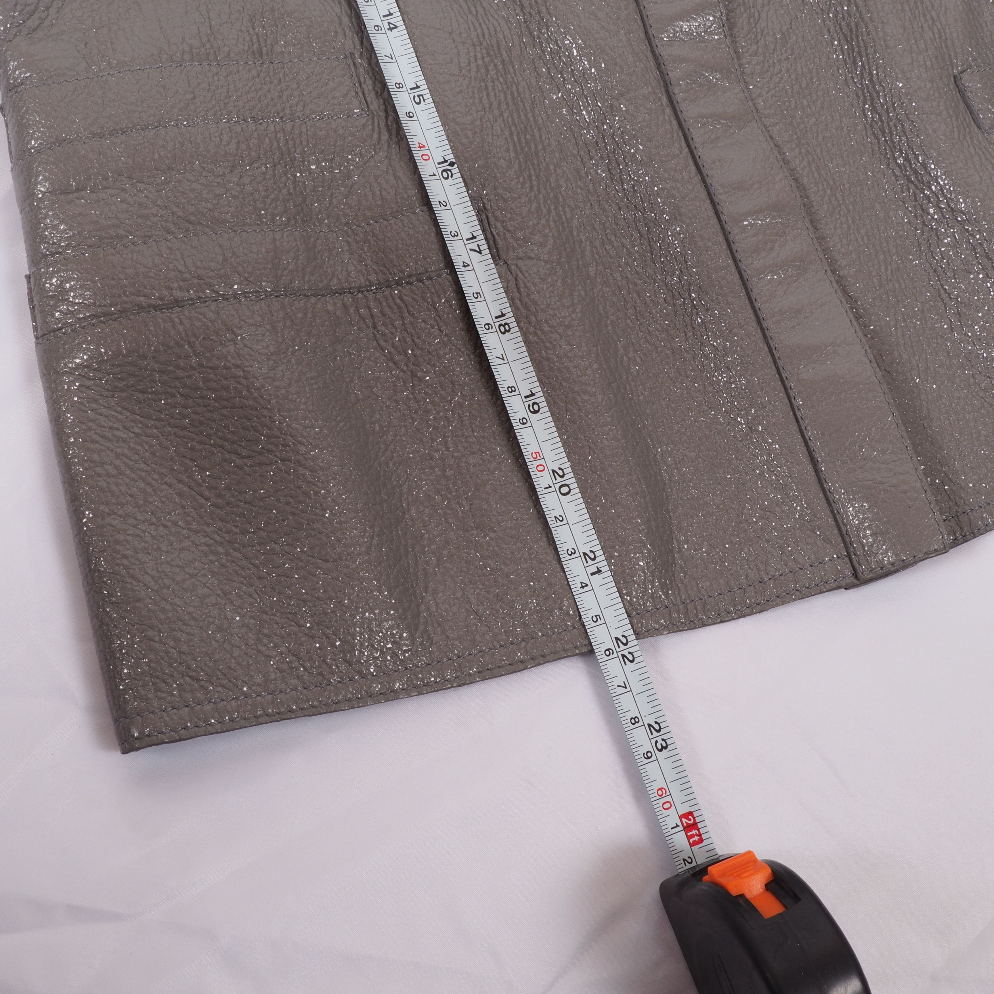 Gucci Gucci Vintage Patent Leather Convertible Modular Jacket Size M / US 6-8 / IT 42-44 - 13 Thumbnail