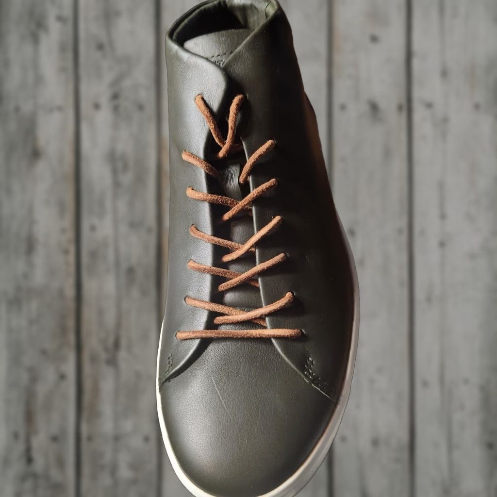 Ecco ECCO Soft 8 Mid-Cut Dri-Tan Leather Lace Up Men's Casual Sneaker NIB Deep Forest M 5.5 Size US 6 / EU 39 - 1 Thumbnail