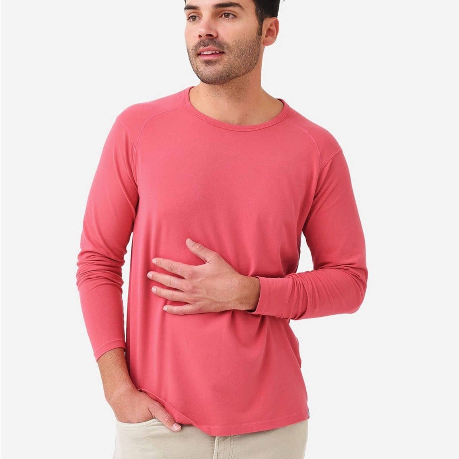 Peter Millar Peter Millar Crown Jersey Long Sleeve Crew Shirt Mens Medium Size US M / EU 48-50 / 2 - 1 Thumbnail