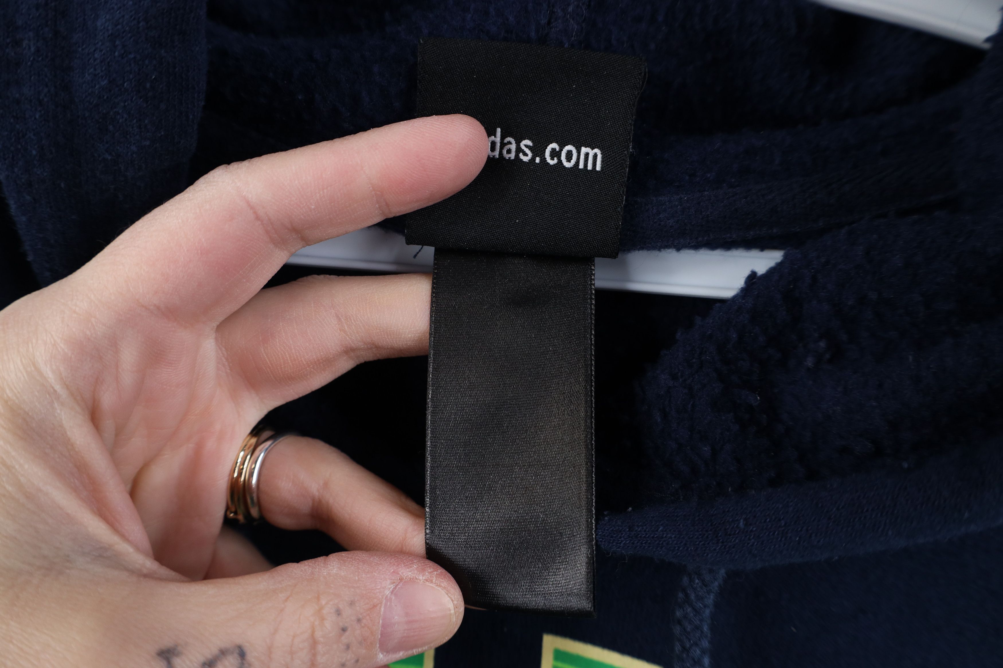 Adidas Vintage Y2K Adidas Notre Dame University Hoodie Sweatshirt Size US XL / EU 56 / 4 - 10 Thumbnail