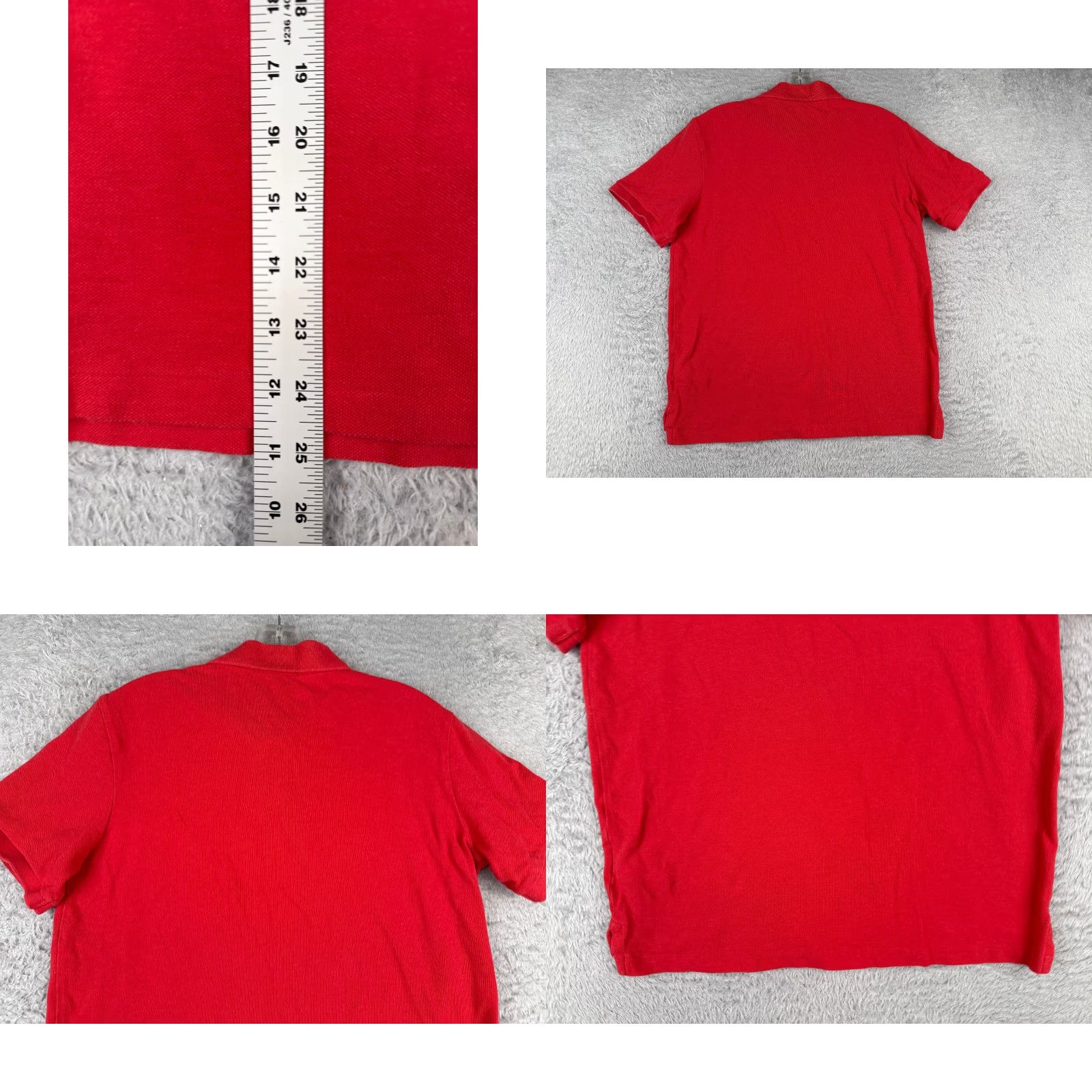 Ralph Lauren Polo Ralph Lauren Polo Shirt Men Medium Red Classic Fit 100% Cotton Pony READ Size US M / EU 48-50 / 2 - 9 Thumbnail