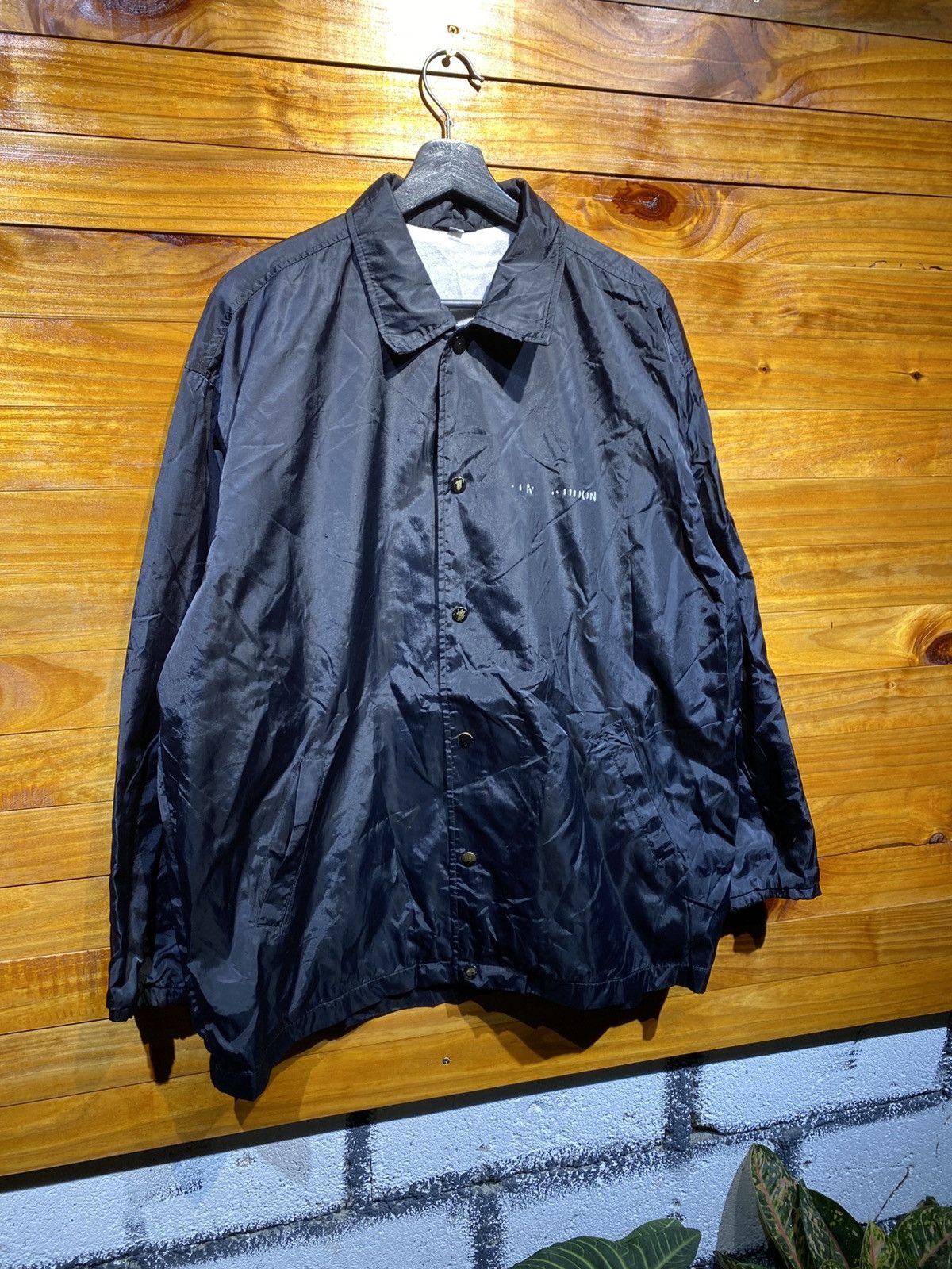 Vintage Vintage 1998 Armageddon Movie Promo Coach Jacket Black Size US L / EU 52-54 / 3 - 10 Thumbnail