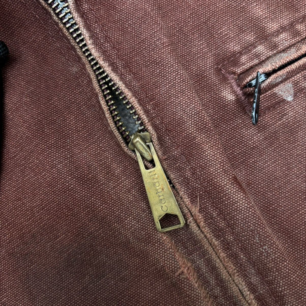 Carhartt × Vintage Rare💥Vintage Carhartt Sherpa lined hooded Jacket J141 CLY Size US M / EU 48-50 / 2 - 3 Thumbnail