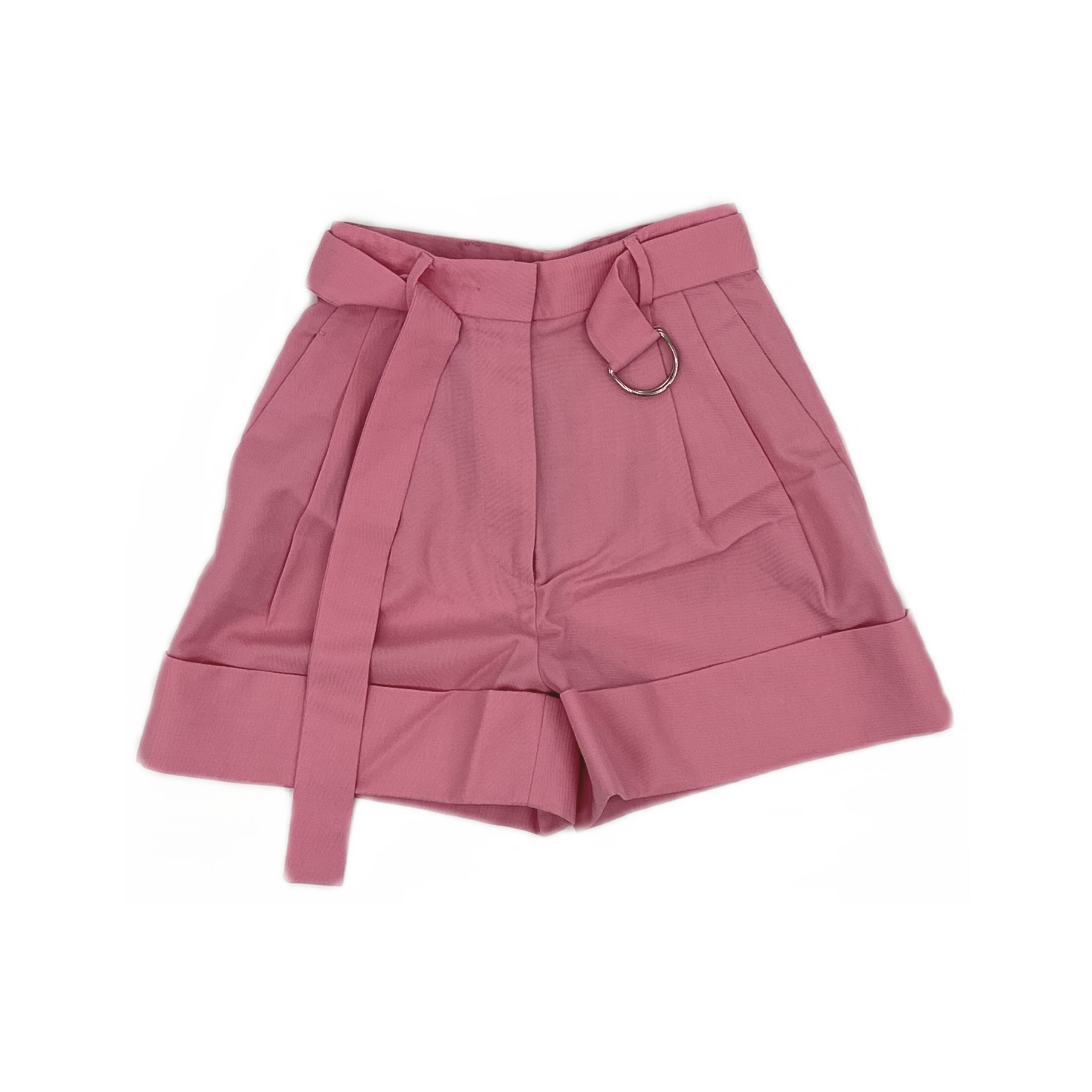 Miu Miu Miu Miu Pink Belted Shorts Size IT 36 Size 25" / US 0 / IT 36 - 1 Thumbnail