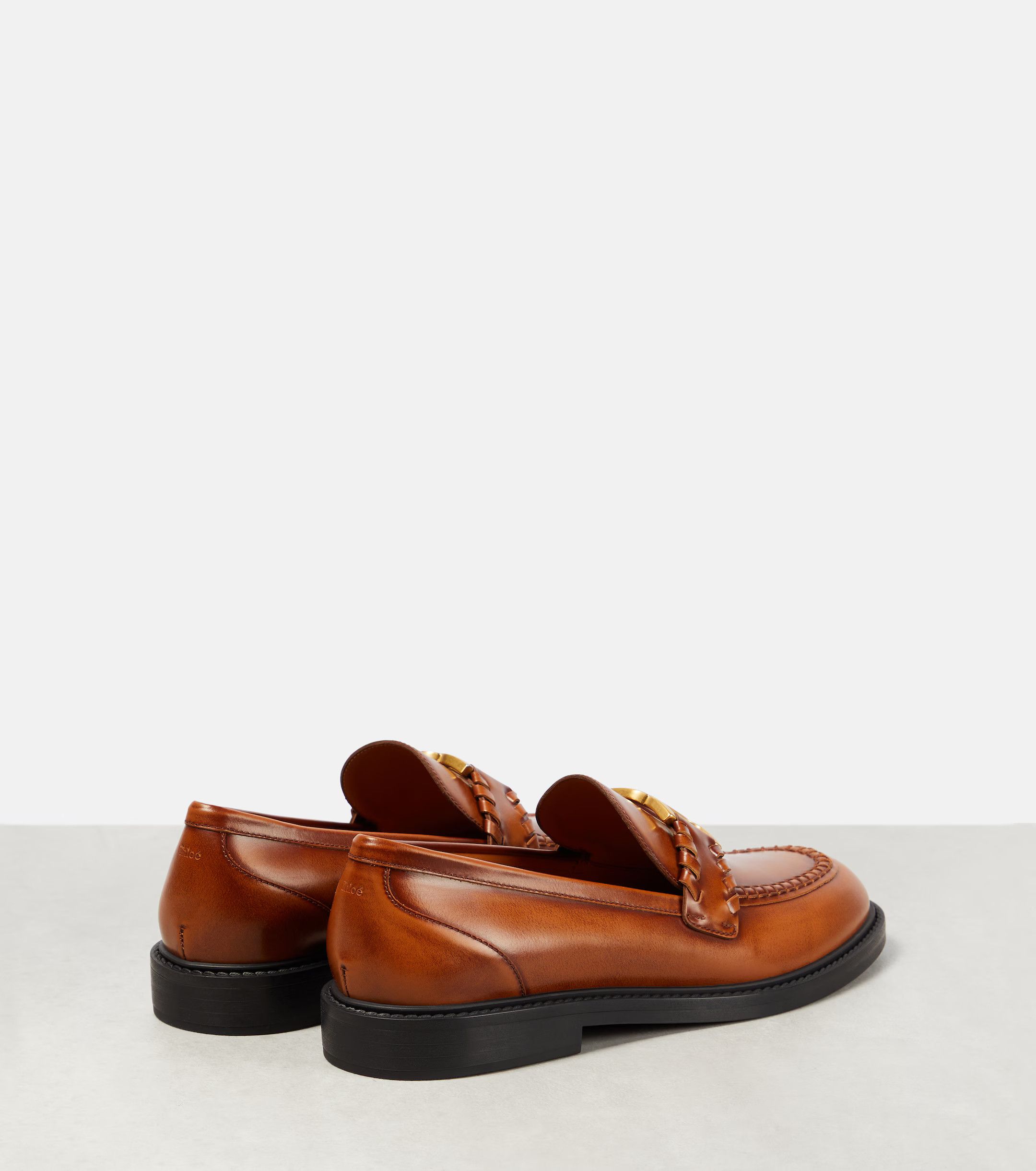 Chloe o1loc1c1024 Marcie Loafers in Tan Size US 8 / IT 38 - 3 Thumbnail