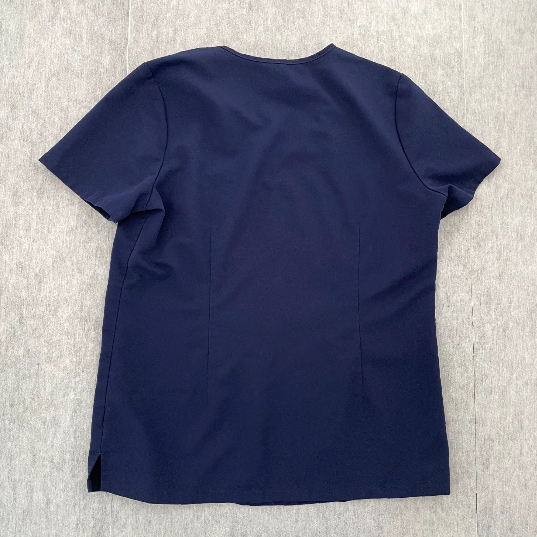 Vintage FIGS Scrubs Womens Small Technical Collection Stretch V Neck Shirt Blue Top Ladies S Size S / US 4 / IT 40 - 2 Thumbnail