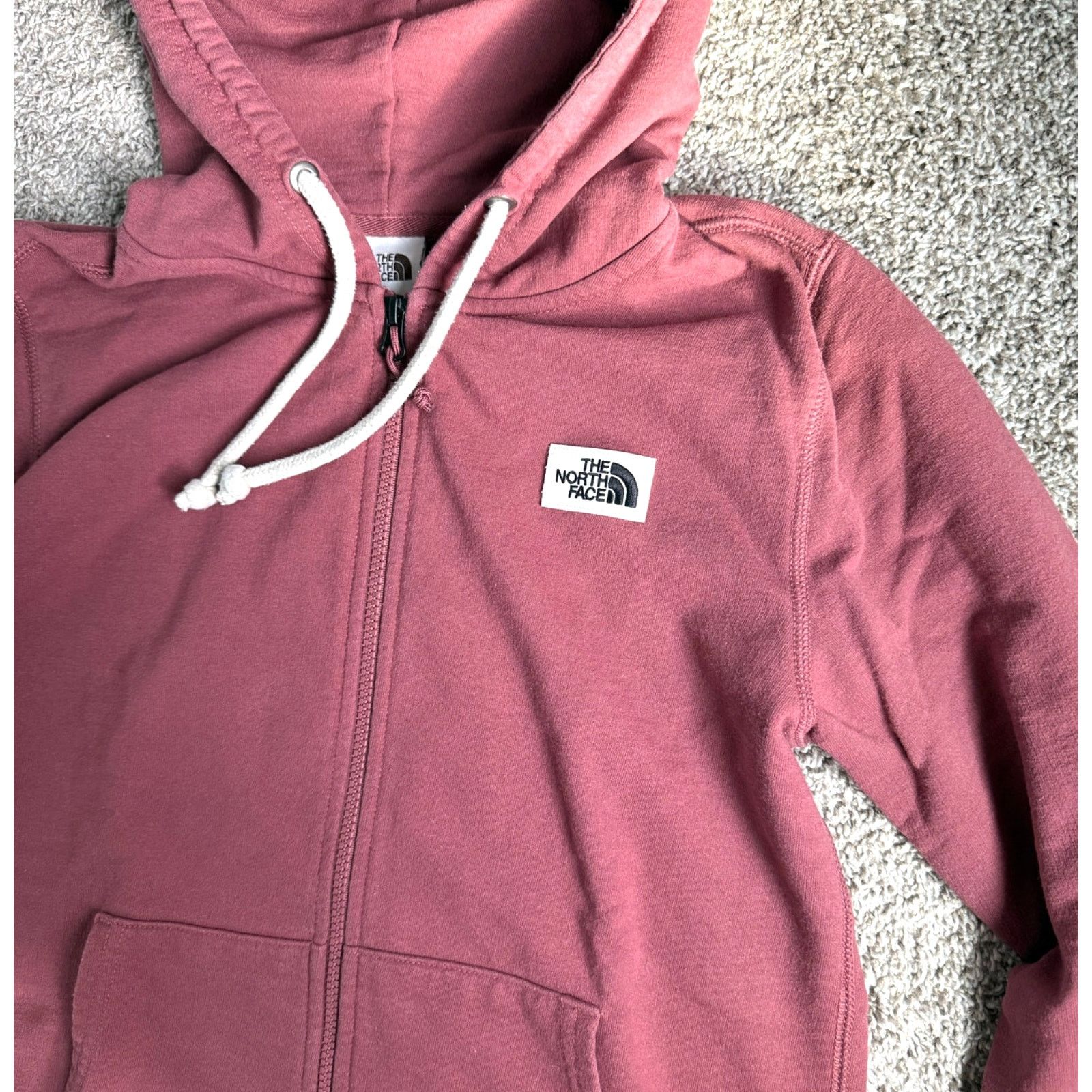 The North Face The North Face Women Maroon Full Zip Hoodie Size S Size S / US 4 / IT 40 - 3 Thumbnail
