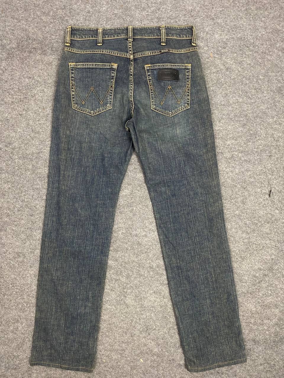Vintage vintage wrangler authentic western denim nice design Size US 33 - 1 Thumbnail