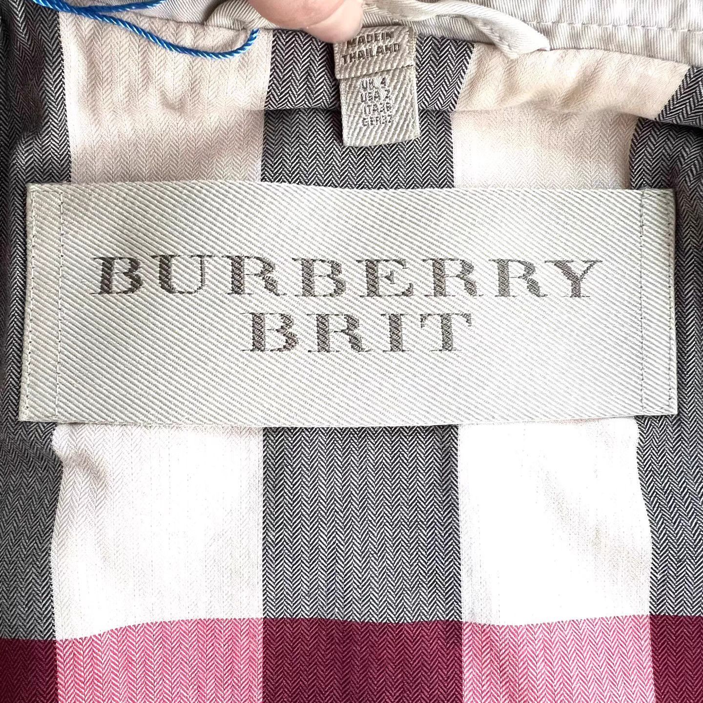 Burberry Burberry Short Trench Coat with Removable Hood K12 Size XS / US 0-2 / IT 36-38 - 7 Thumbnail
