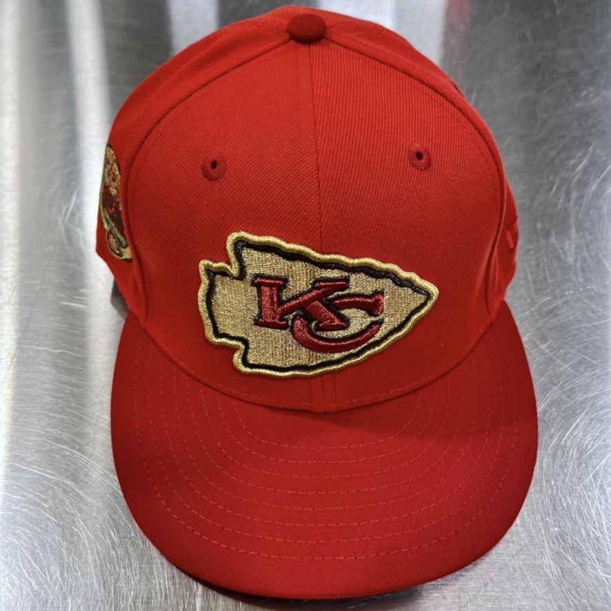 Hat Club Kansas City Chiefs Red Kingdom 59FIFTY Pro Image Hat 7 1/2 Size ONE SIZE - 2 Thumbnail