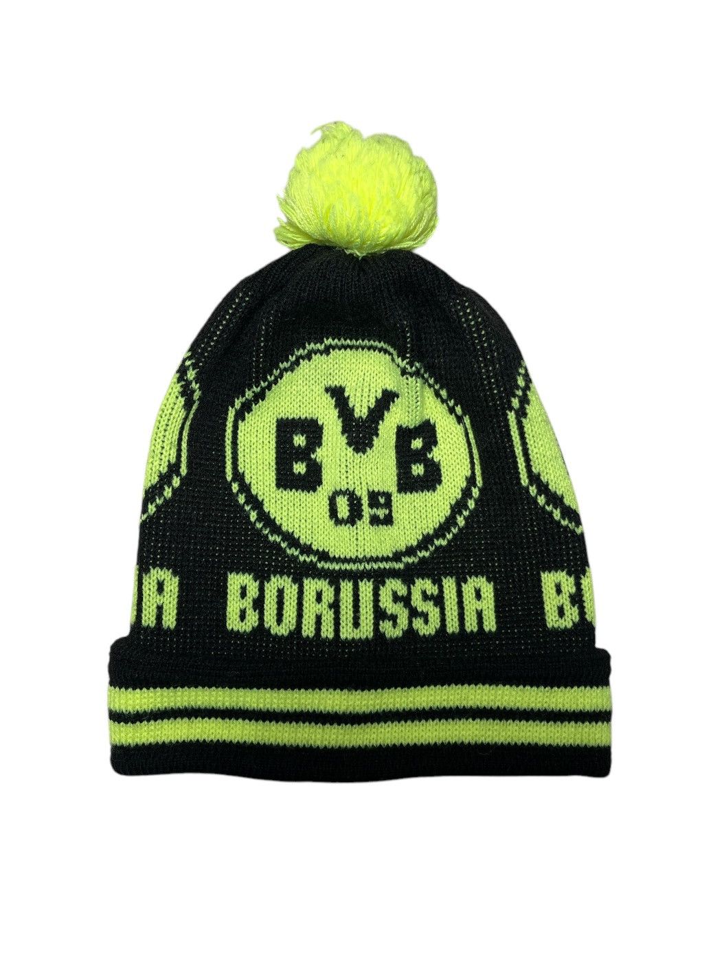 Nike × Vintage 90's BVB Borussia Dortmund Hat Vintage Soccer team Football Size ONE SIZE - 1 Thumbnail