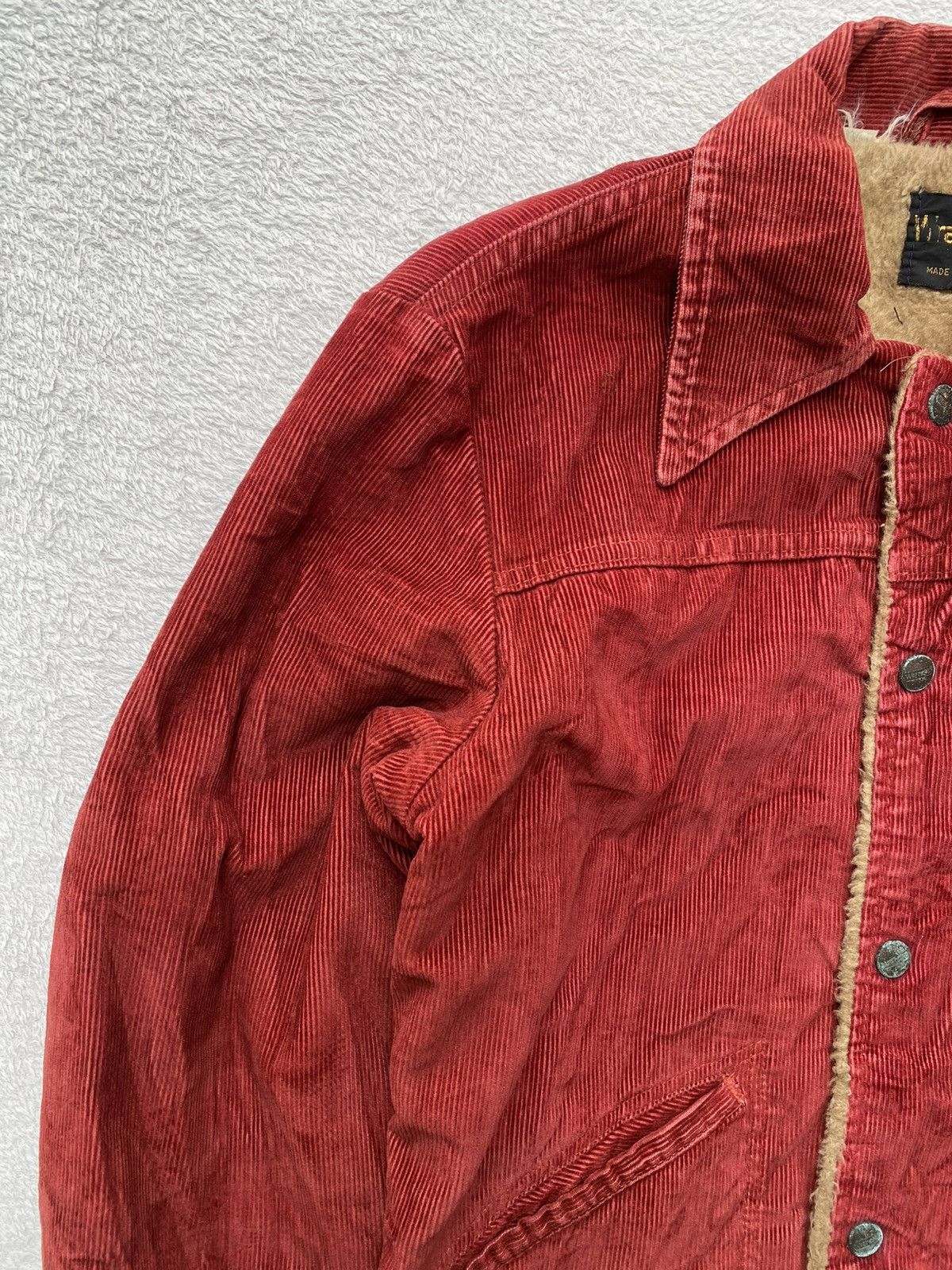 Wrangler 70s Corduroy Wool/Alpaca- Lined Jacket Size US S / EU 44-46 / 1 - 5 Thumbnail