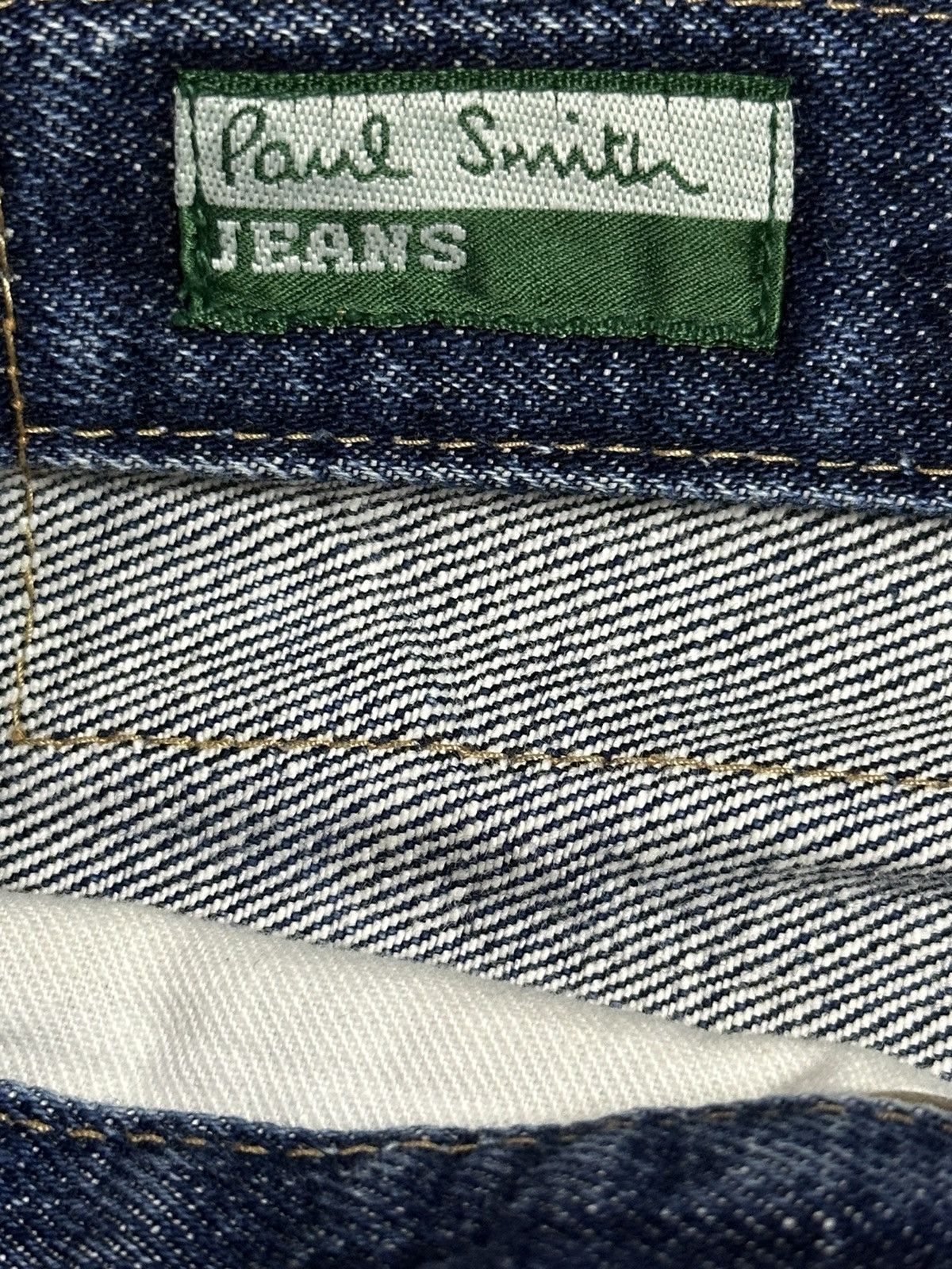 Japanese Brand Vintage Paul Smith Selvedge Faded Mud Wash Style Jeans Size US 31 - 12 Thumbnail