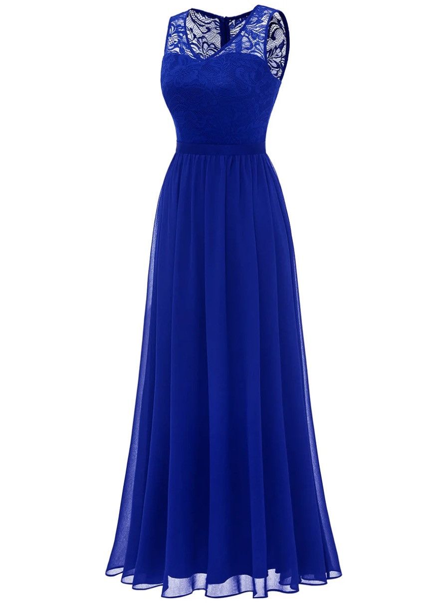 Other Dreestells robe de bal maxi longue Size L / US 10 / IT 46 - 2 Thumbnail