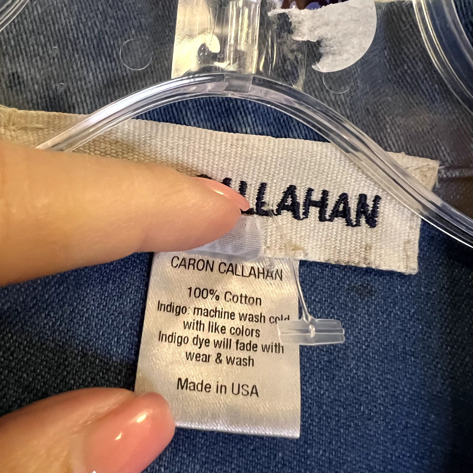 Caron Callahan Caron Callahan Crawford Jumpsuit Blue denim size XS Size 25" / US 0 / IT 36 - 7 Thumbnail