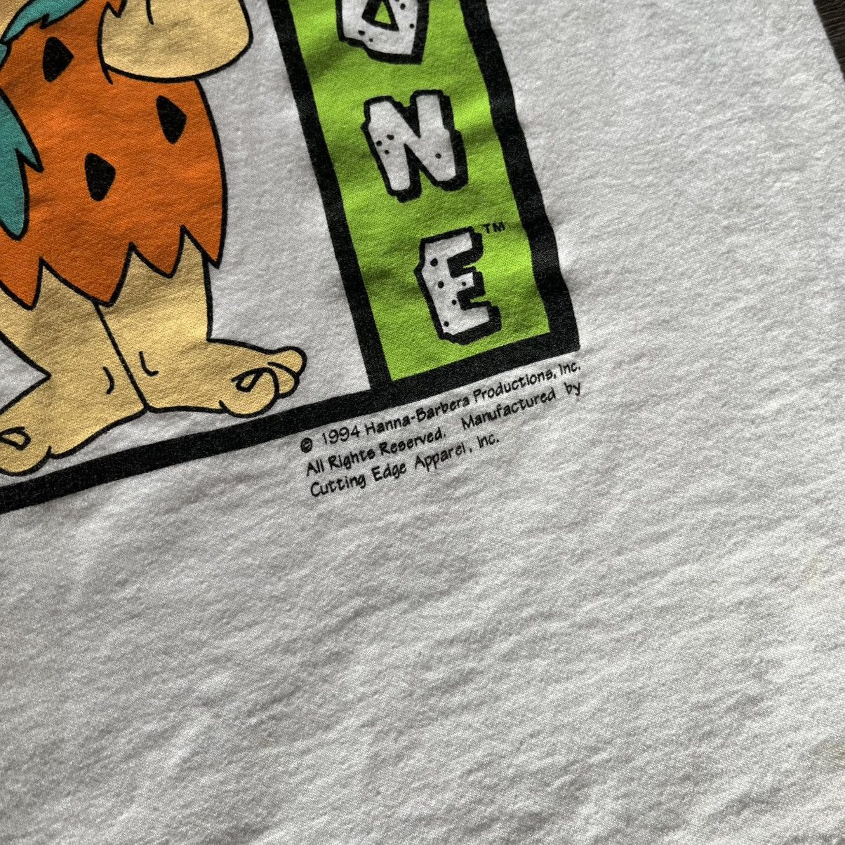 Vintage Vintage 1990s Fred Flintstone Hanna-Barbera Graphic T Shirt Size US L / EU 52-54 / 3 - 5 Thumbnail