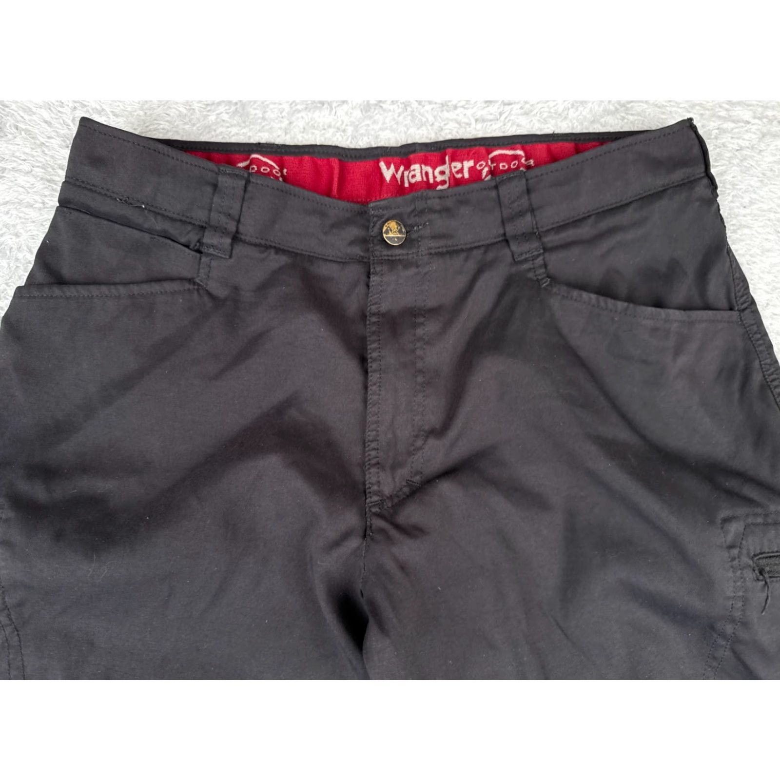 Wrangler Wrangler Pants Men 30 Gray Nylon Blend Cargo 30x30 Adult 30 Straight Leg Size US 30 / EU 46 - 4 Thumbnail