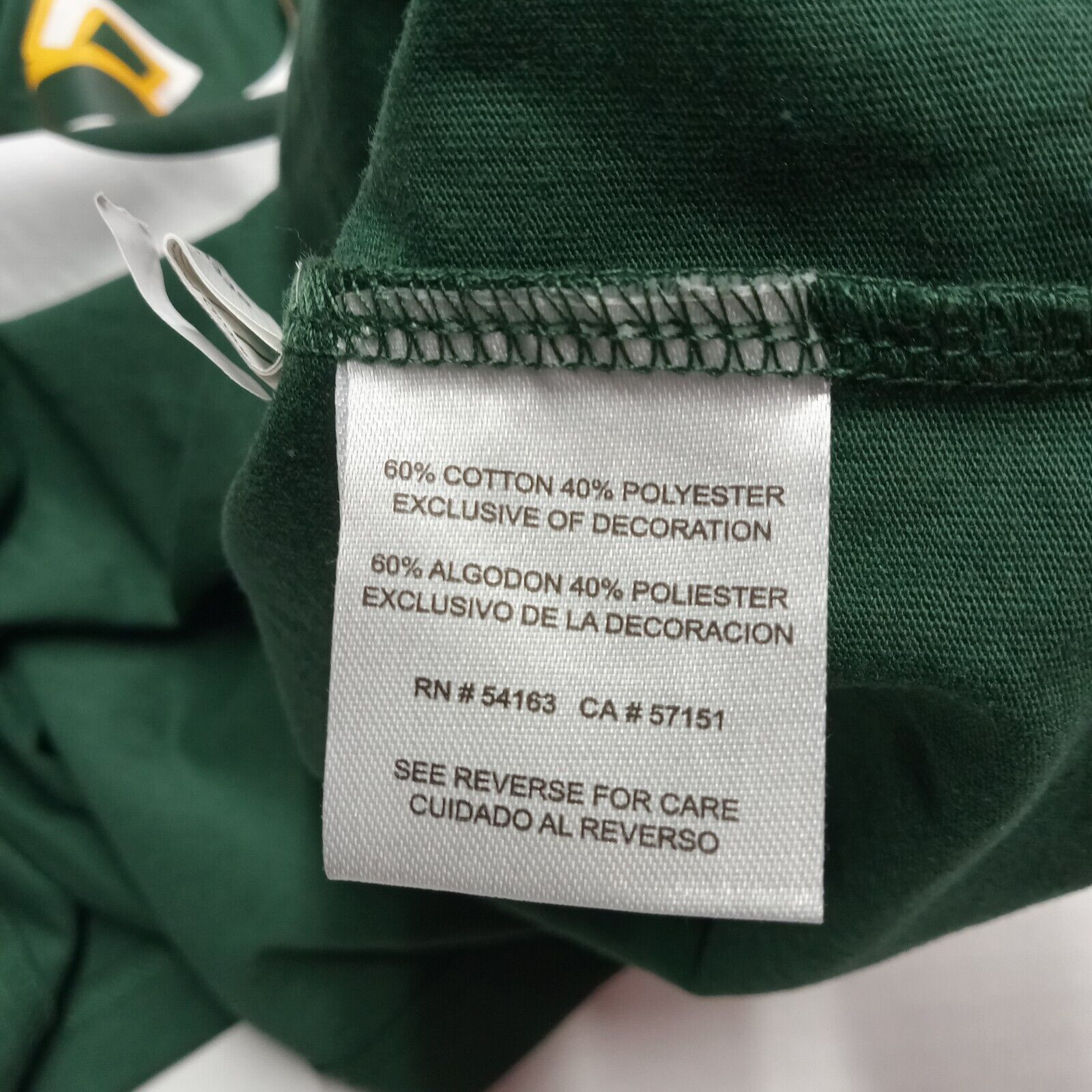 Starter STARTER Green Bay Packers Graphic T-Shirt Men's L Green Tee Size US L / EU 52-54 / 3 - 9 Thumbnail