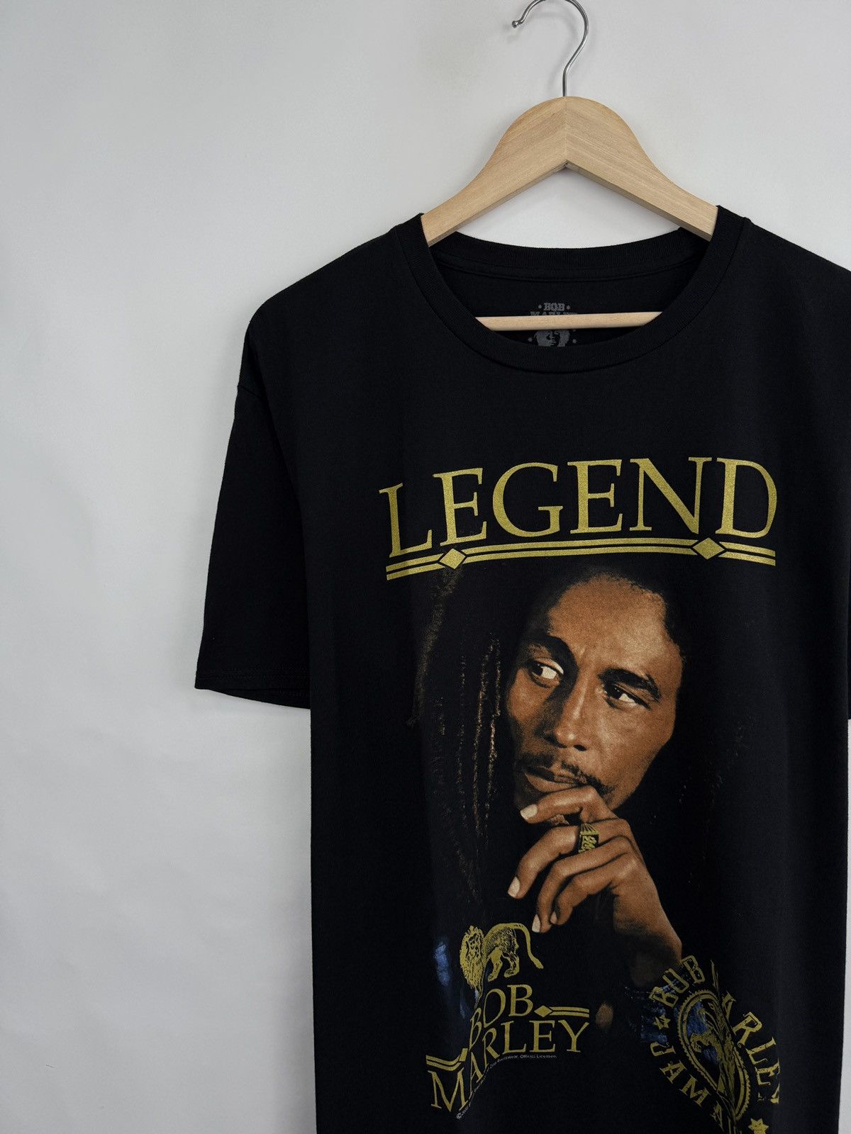 Bob Marley 🇯🇲 Vintage 2005 Bob Marley Legend Rastafari Haile Selassie Size US XL / EU 56 / 4 - 2 Thumbnail