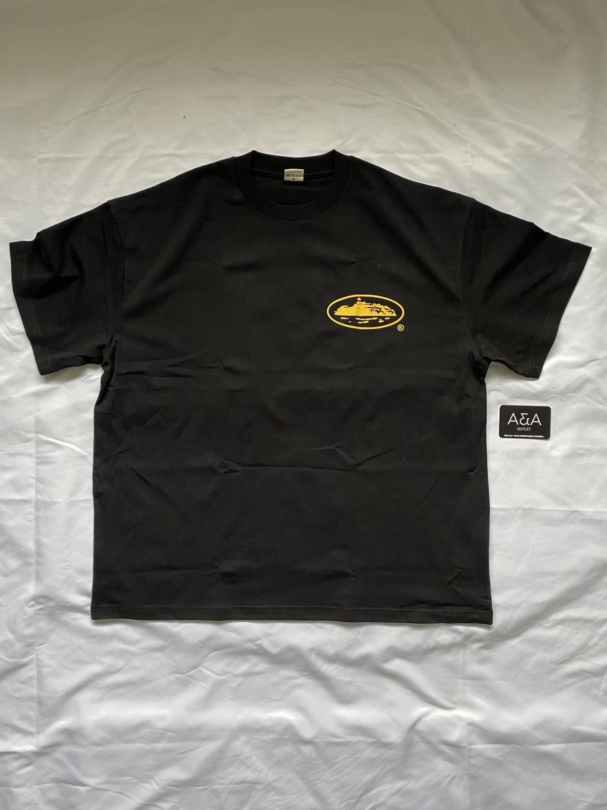 Corteiz Corteiz OG Island Tee Black/ Yellow XL Brand New