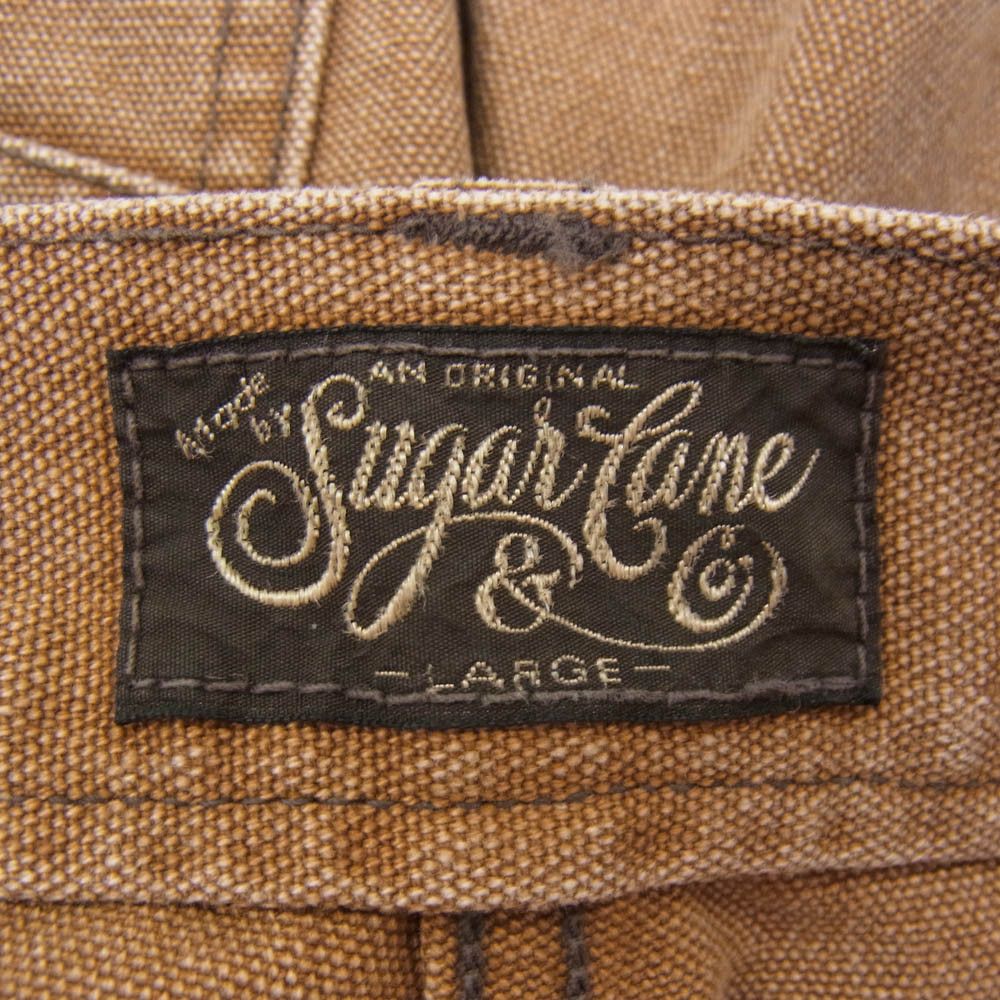 Sugar Cane Cotton Duck Wide Trousers Aged Size US 34 / EU 50 - 3 Thumbnail