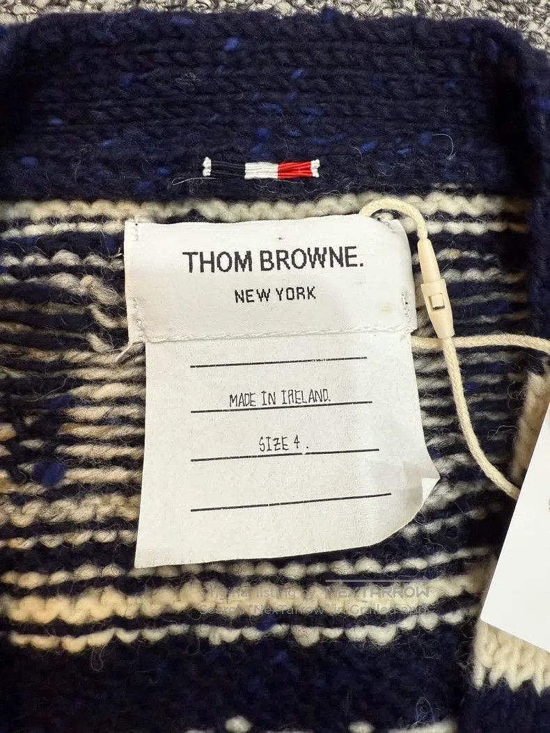 Thom Browne Thom Browne Pullover Sweater Size US XL / EU 56 / 4 - 2 Thumbnail