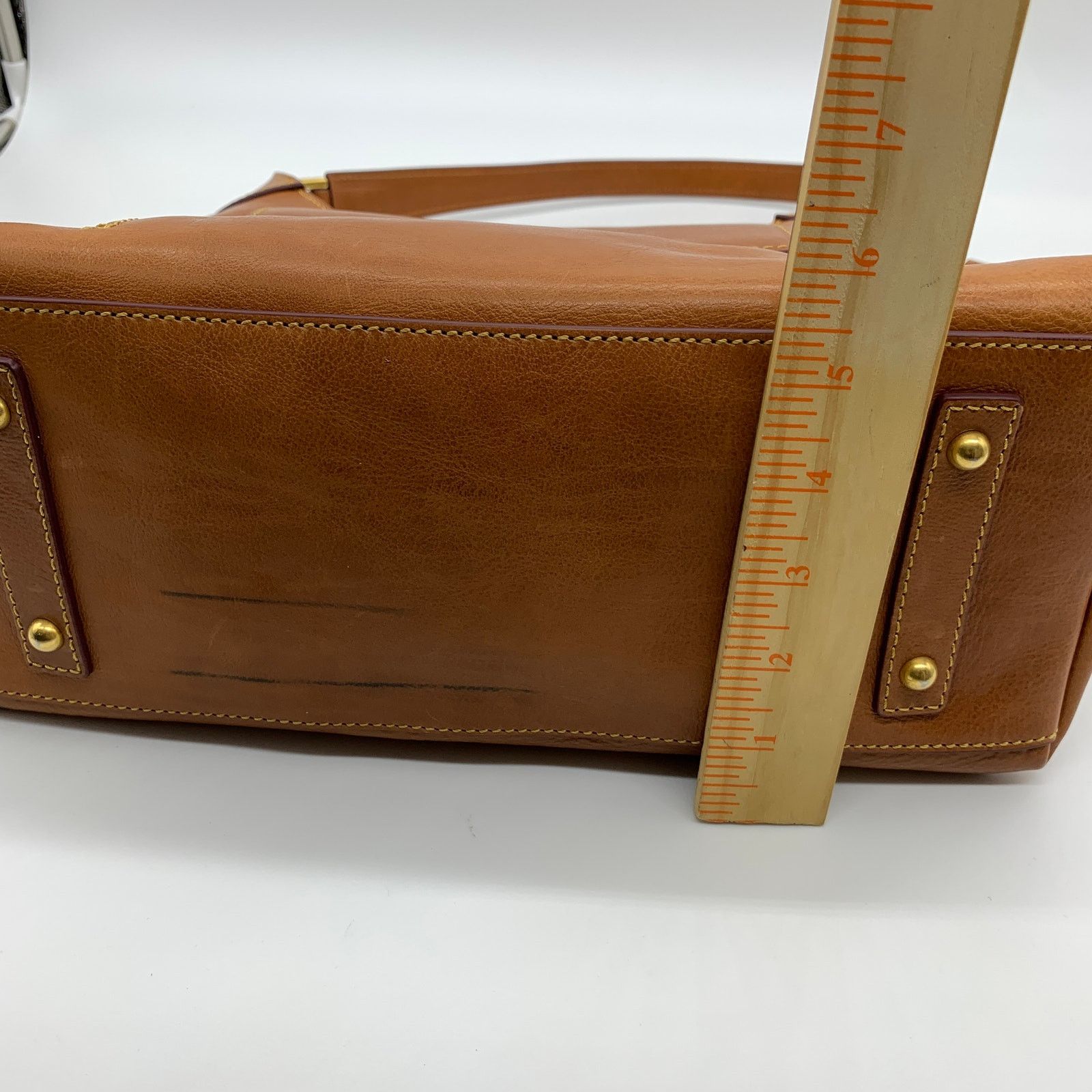 Dooney & Bourke Dooney & Bourke Hobo Shoulder Bag Florentine Leather Size ONE SIZE - 11 Thumbnail