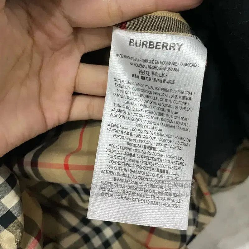 Burberry Burberry Black Long Women's Trench Coat. Size XXS / US 00 / IT 34 - 7 Thumbnail