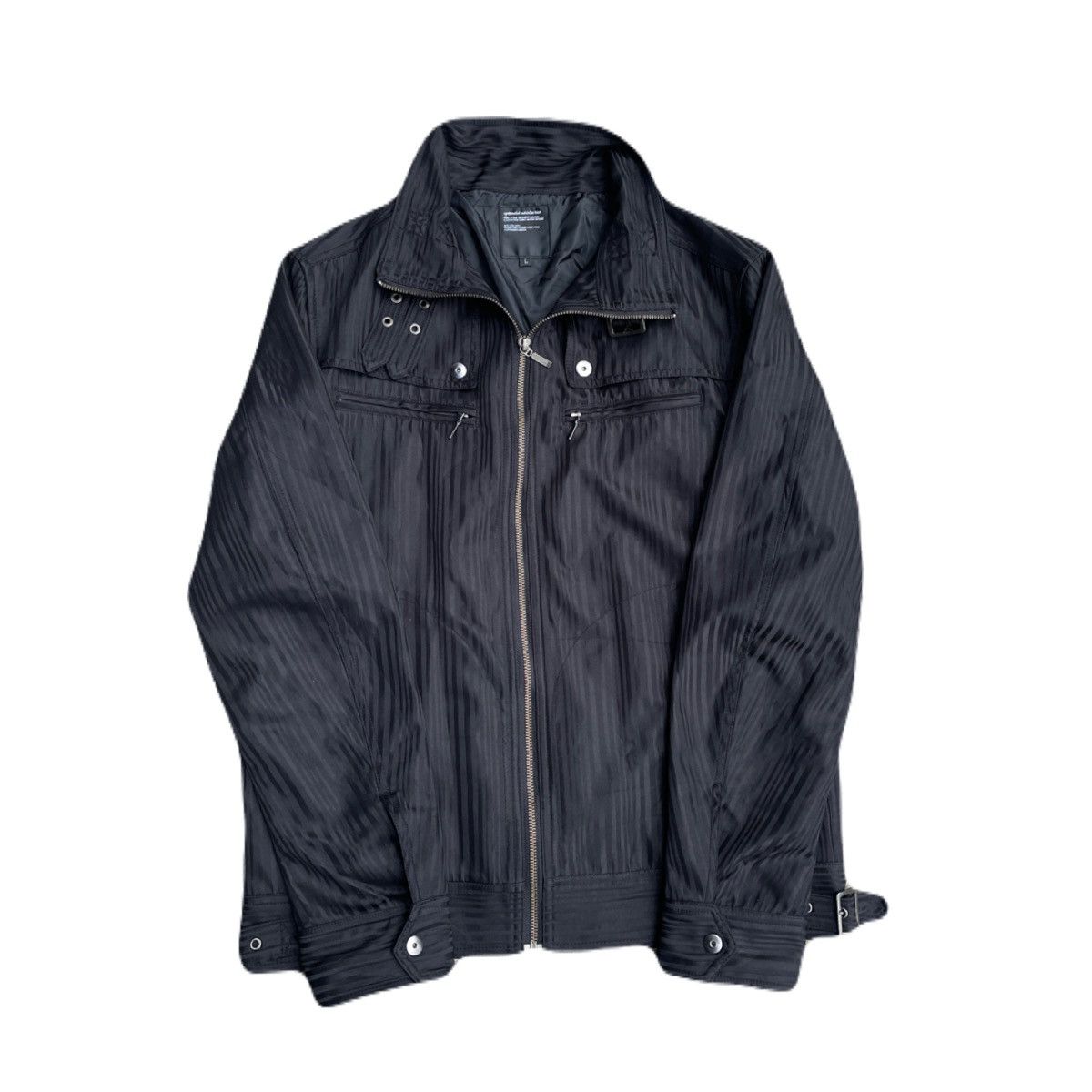 If Six Was Nine 2000s Japanese archive Belted Gimmic Zip Jacket Vkei Gyaruo Size US M / EU 48-50 / 2 - 2 Thumbnail