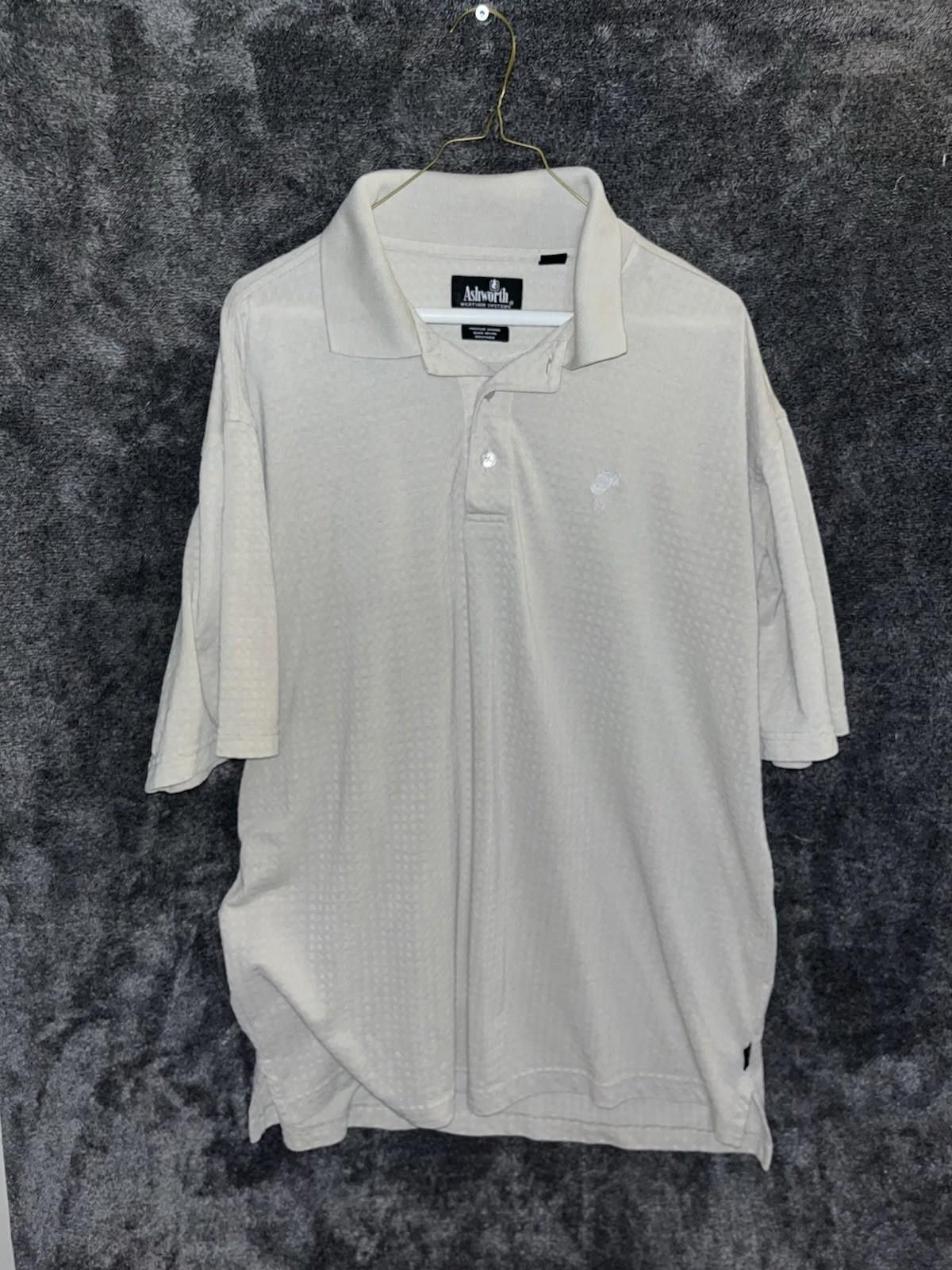 Ashworth Vintage Ashworth Weather Systems Golf Polo - Size Large Size US L / EU 52-54 / 3 - 1 Thumbnail